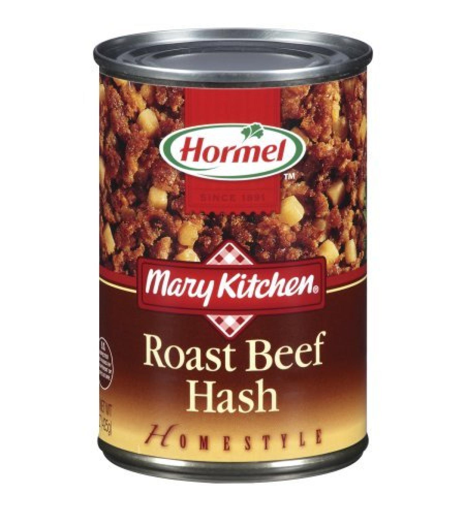 Hormel Mary Kitchen Homestyle Roast Beef Hash 15 oz (4 Cans)