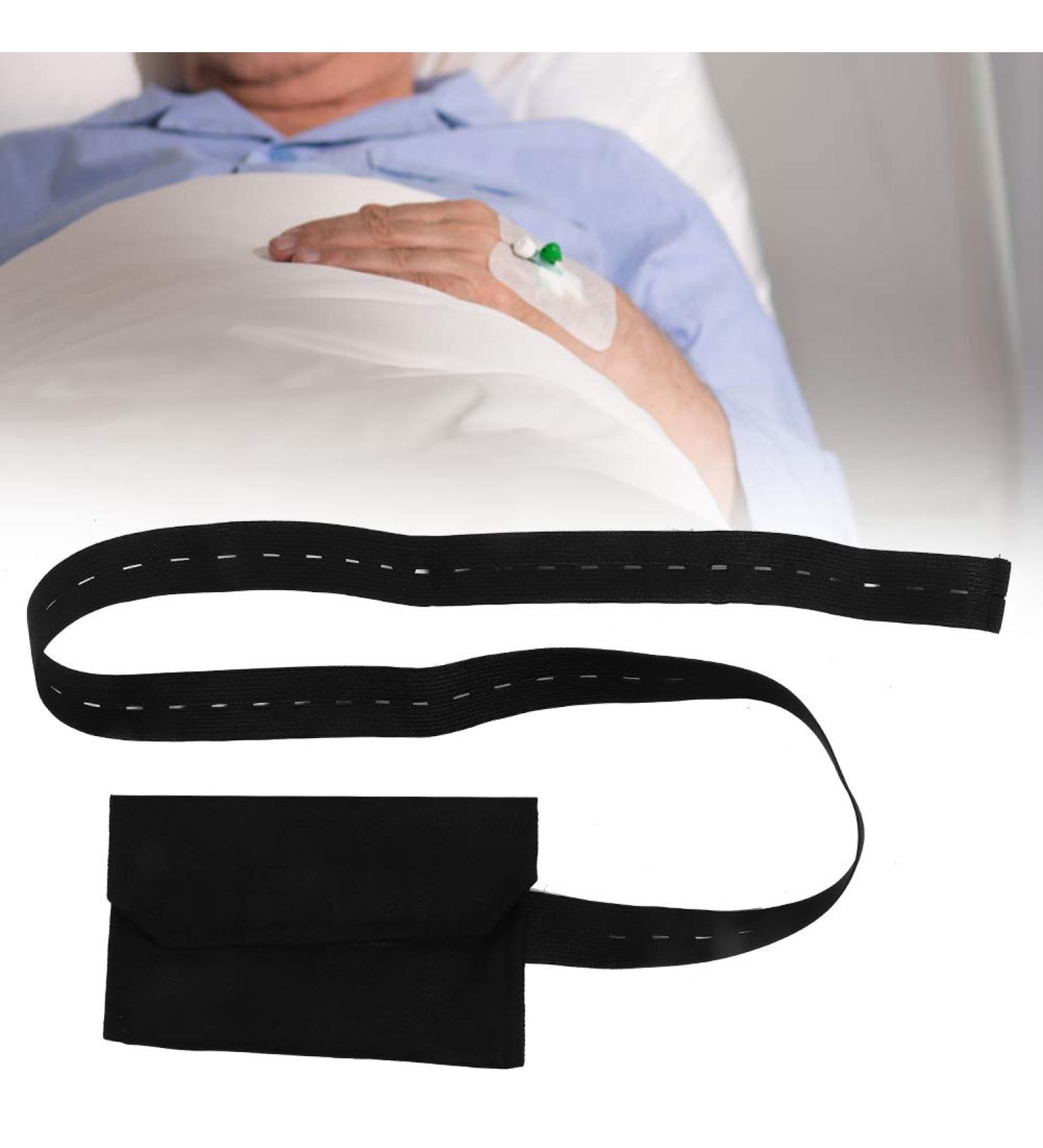 Adjustable Peritoneal Catheter Belt - Black | Comfort & Protection for Dialysis Patients - Buy Online on GoSupps.com