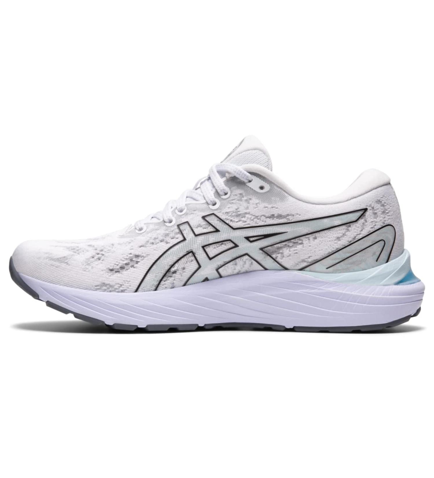 ASICS Women's Gel-Cumulus 23 Running Shoes - White/Black - Size 9 - Buy Online on GoSupps.com