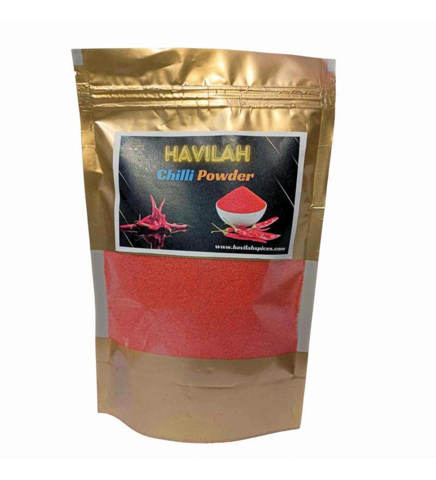 Havilah Chilli Powder/Chilly Powder | Lal Mirchi/Karam/Kara Powder | 250 g | No Added Preservatives & Colours 1 g (Pack of 1) - Buy Online on GoSupps.com