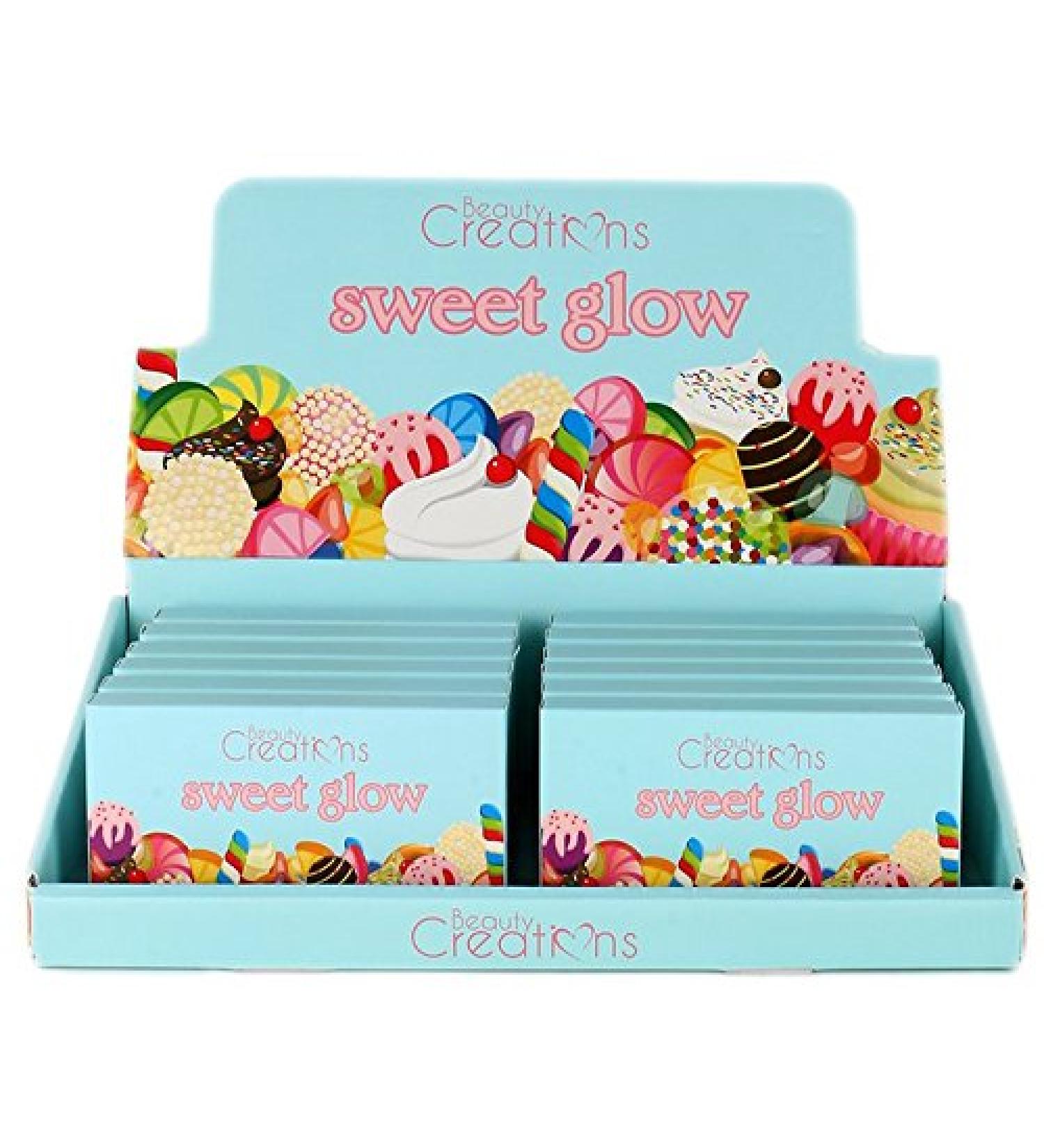 Beauty Creations Sweet Glow Highlighter Display Set 12 Pieces 3.8 Pounds