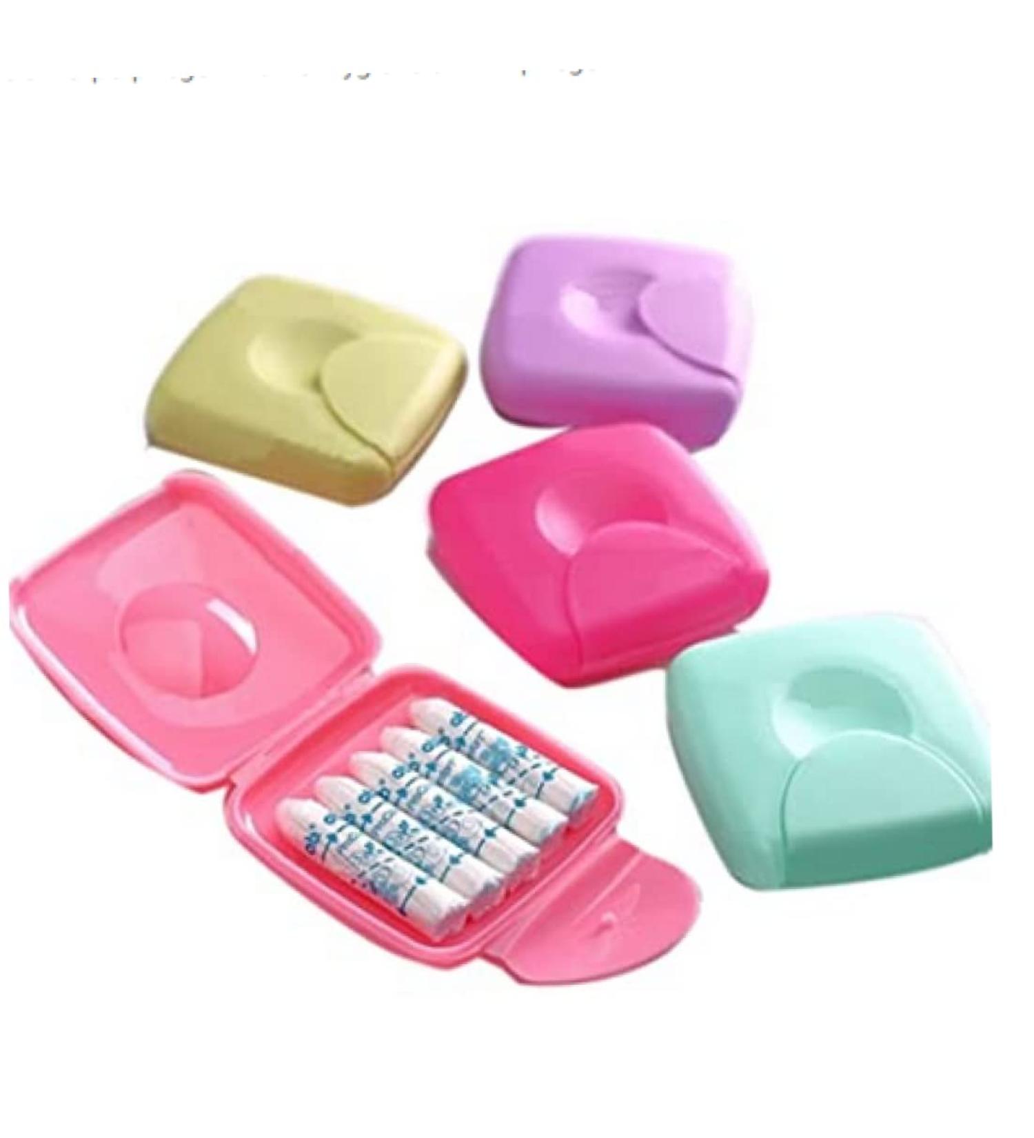 Sanitary towels Tampon's scheme women sanitary tampons tampons leopard first period pocket random colorful tampons storage boxes