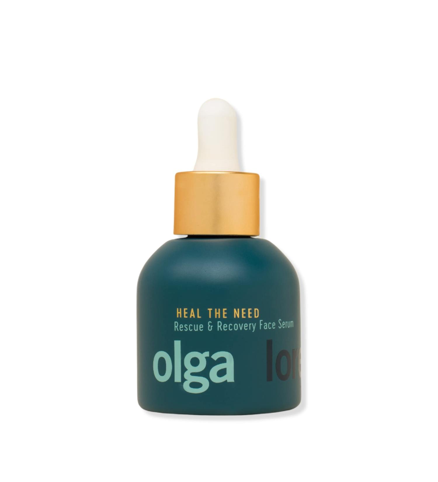 Olga Lorencin Heal the Need Serum | Peptides & Green Tea | Plumping Hydrating Evens Skin Tone | 4.32 oz - International Shipping Available - Buy Online on GoSupps.com