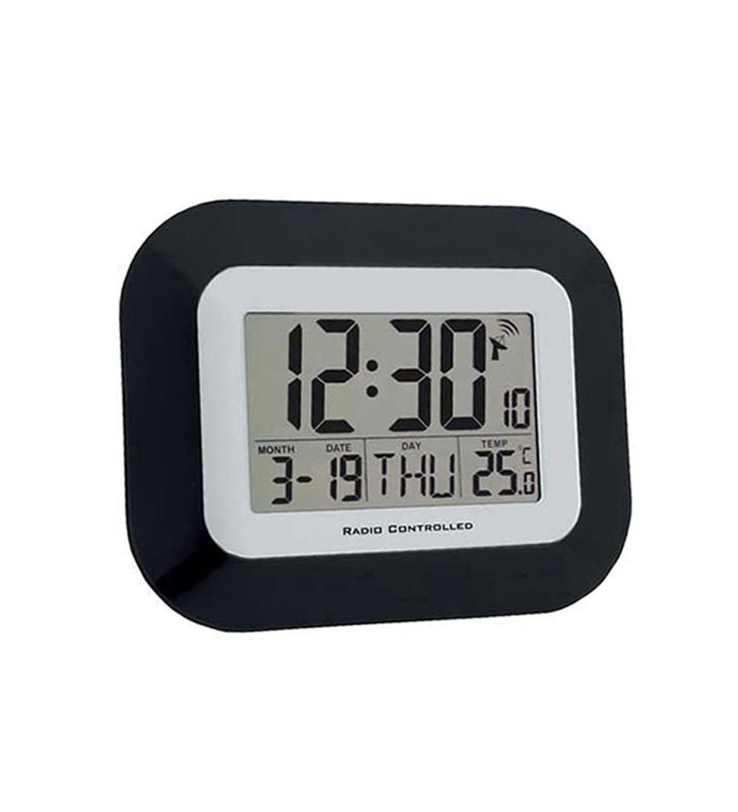 NRS Healthcare Large Radio Controlled LCD Calendar Clock - Buy Online on GoSupps.com