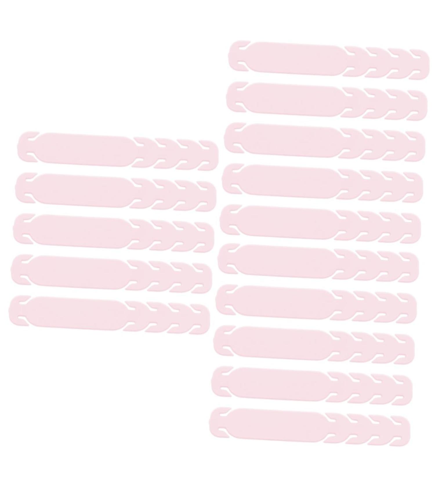 Minkissy 30 STK Mask Accessories - Practical MOP Holder Rack Hooks for Ear Rope & Extension Buckle - Pink - Buy Online on GoSupps.com