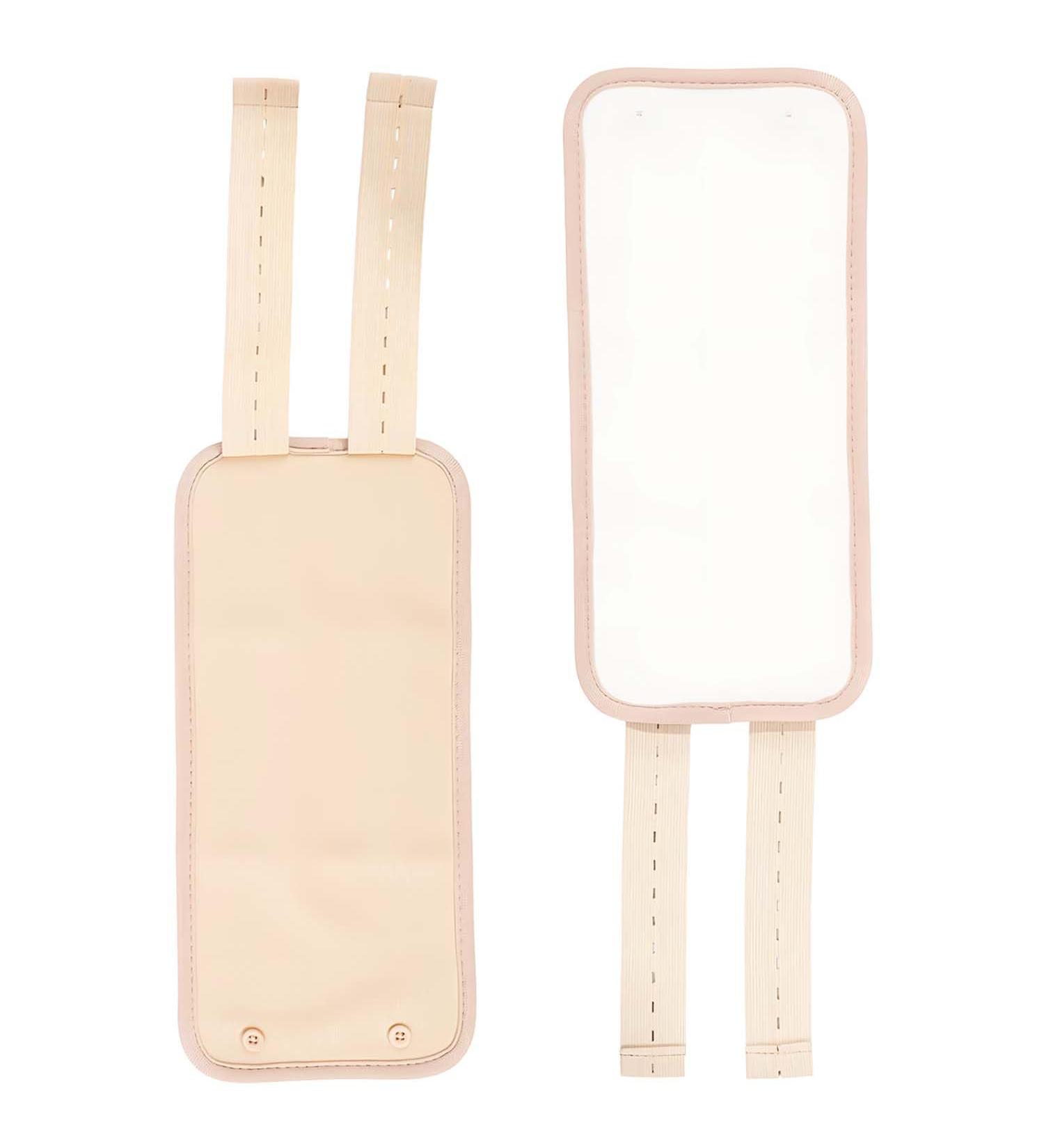 2-Part Reusable Castor Oil Wrap Set | Organic Pain Relief for Feet Legs Neck & Arms - Buy Online on GoSupps.com