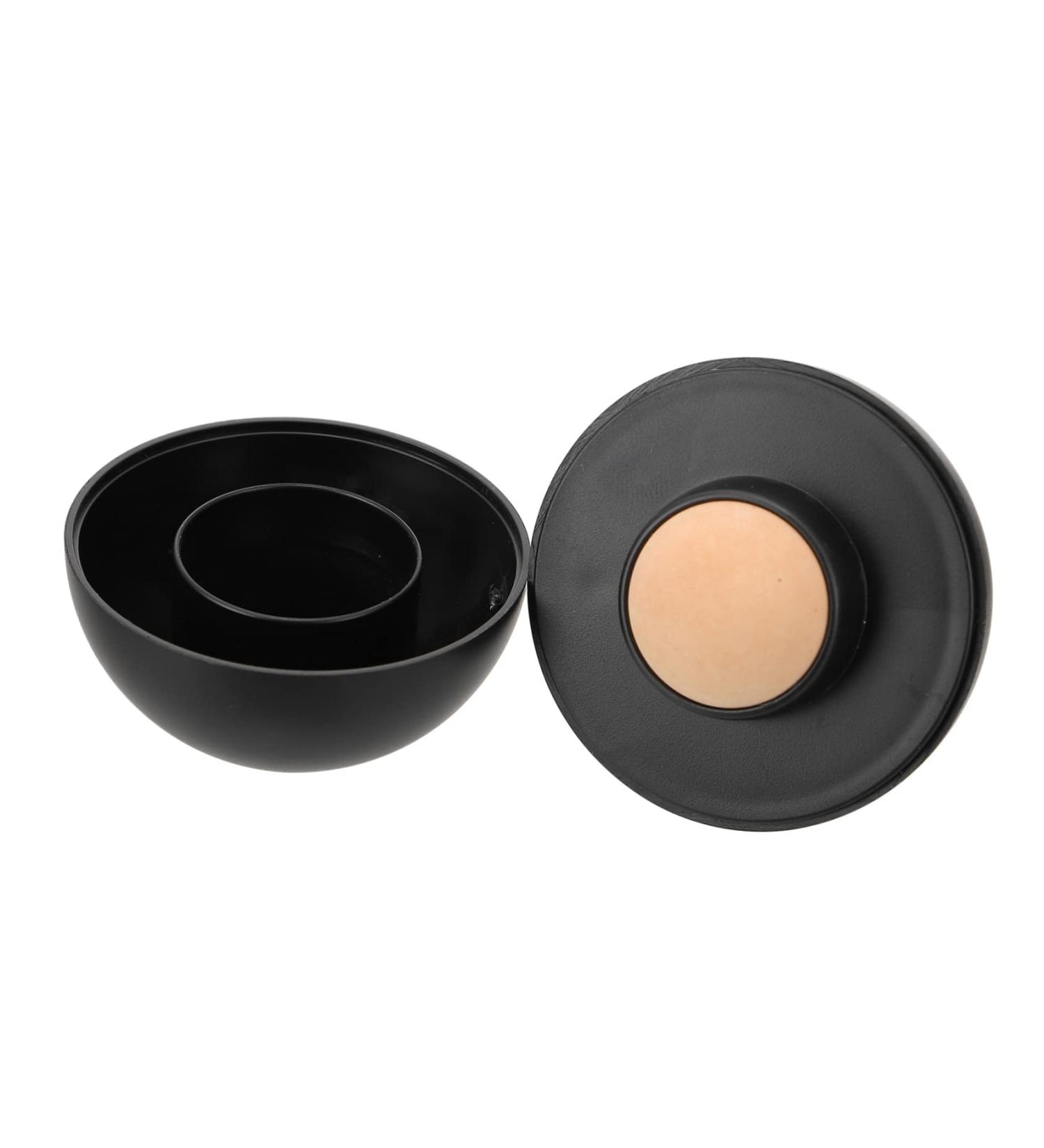 Beatifufu Oil-absorbing Ball Massaging Rolling Volcano Stone Oil Absorption Stone Oily Skin Control Facial Massaging Volcano Stone Skin Care Roller Facial Volcano Stone Facial Volcano Bead 7.5X5X5CM Black - Buy Online on GoSupps.com