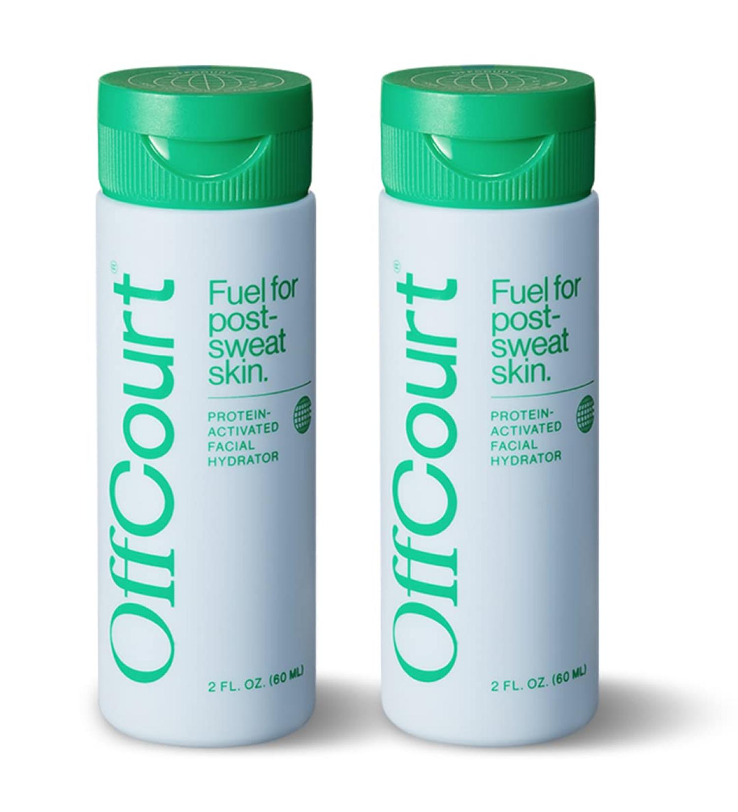 OffCourt Face Moisturizer for Men - Lightweight Oil-Free Lotion with Prebiotics & Vitamin C - Hydrating & Firming for All Skin Types (2oz 2 Pack - Buy Online on GoSupps.com