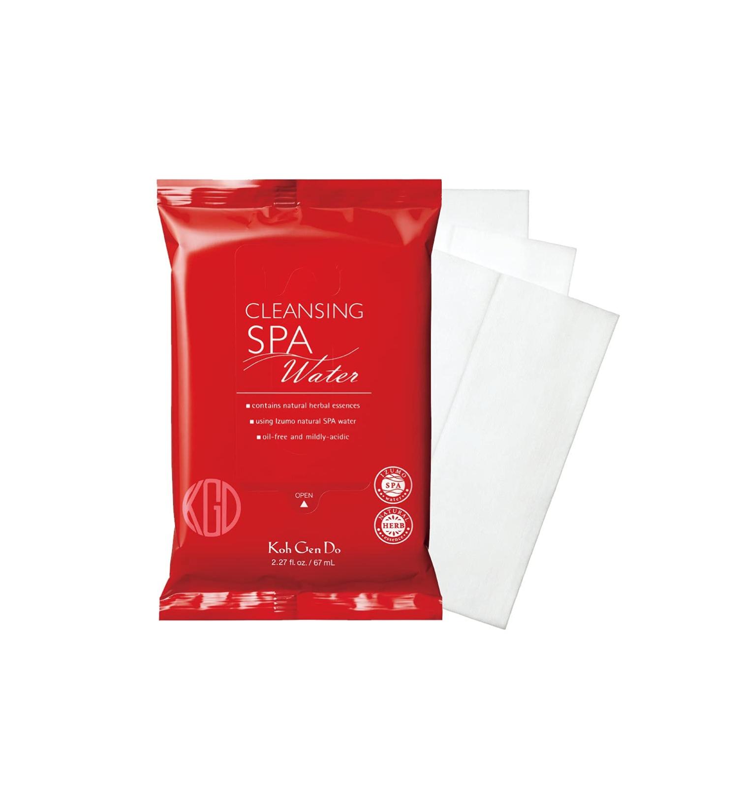Koh Ken Do Spa Cleansing Water Cloth - Pack of 3 | Gentle Makeup Remover and Skin Cleanser - Buy Online on GoSupps.com