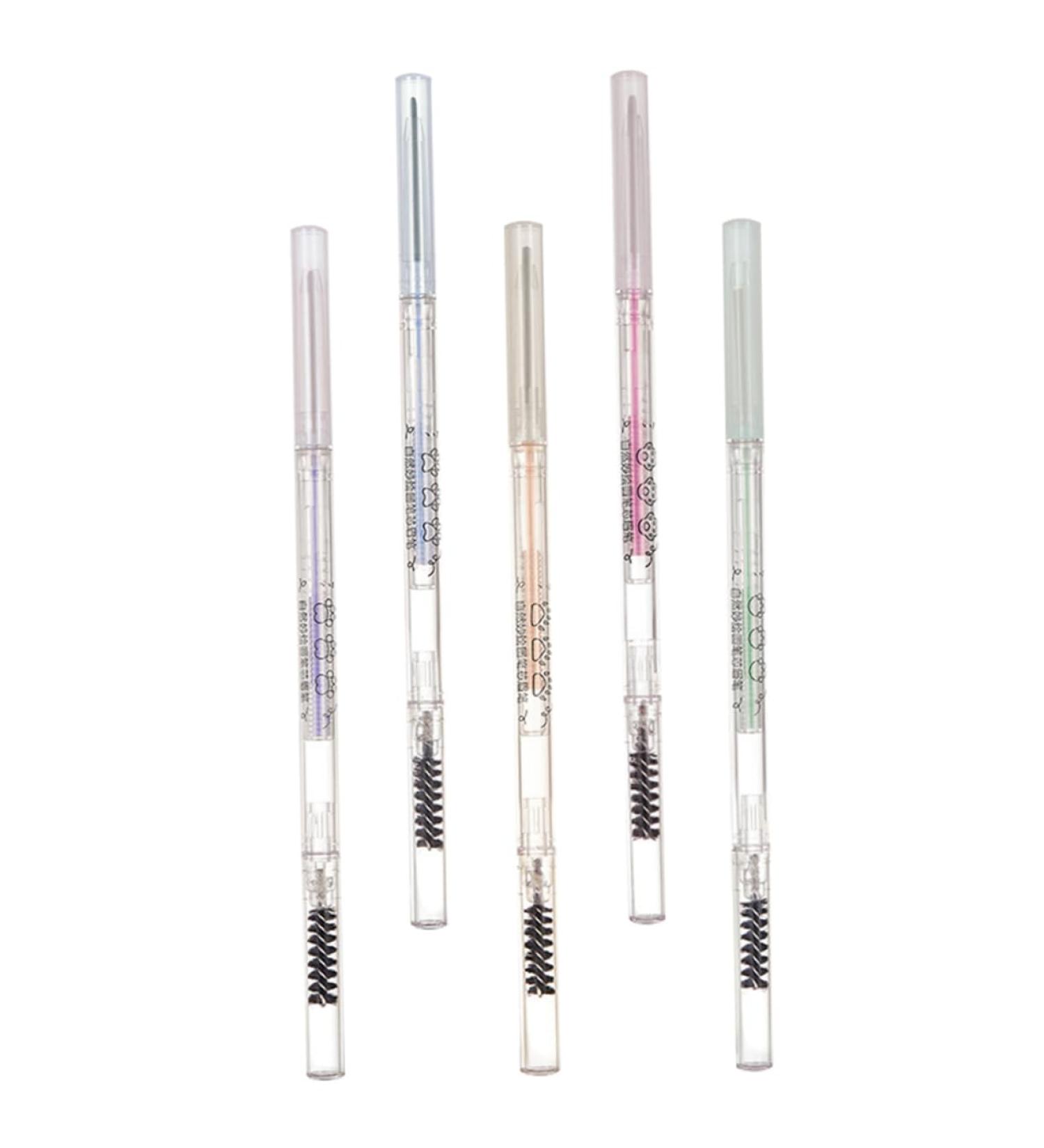 Mikinona 5pcs Pencils with Thin Eyebrow Pencil Women Eyebrow Pencils Eyebrow Pens Eyebrow Makeup Tools Paste - Buy Online on GoSupps.com