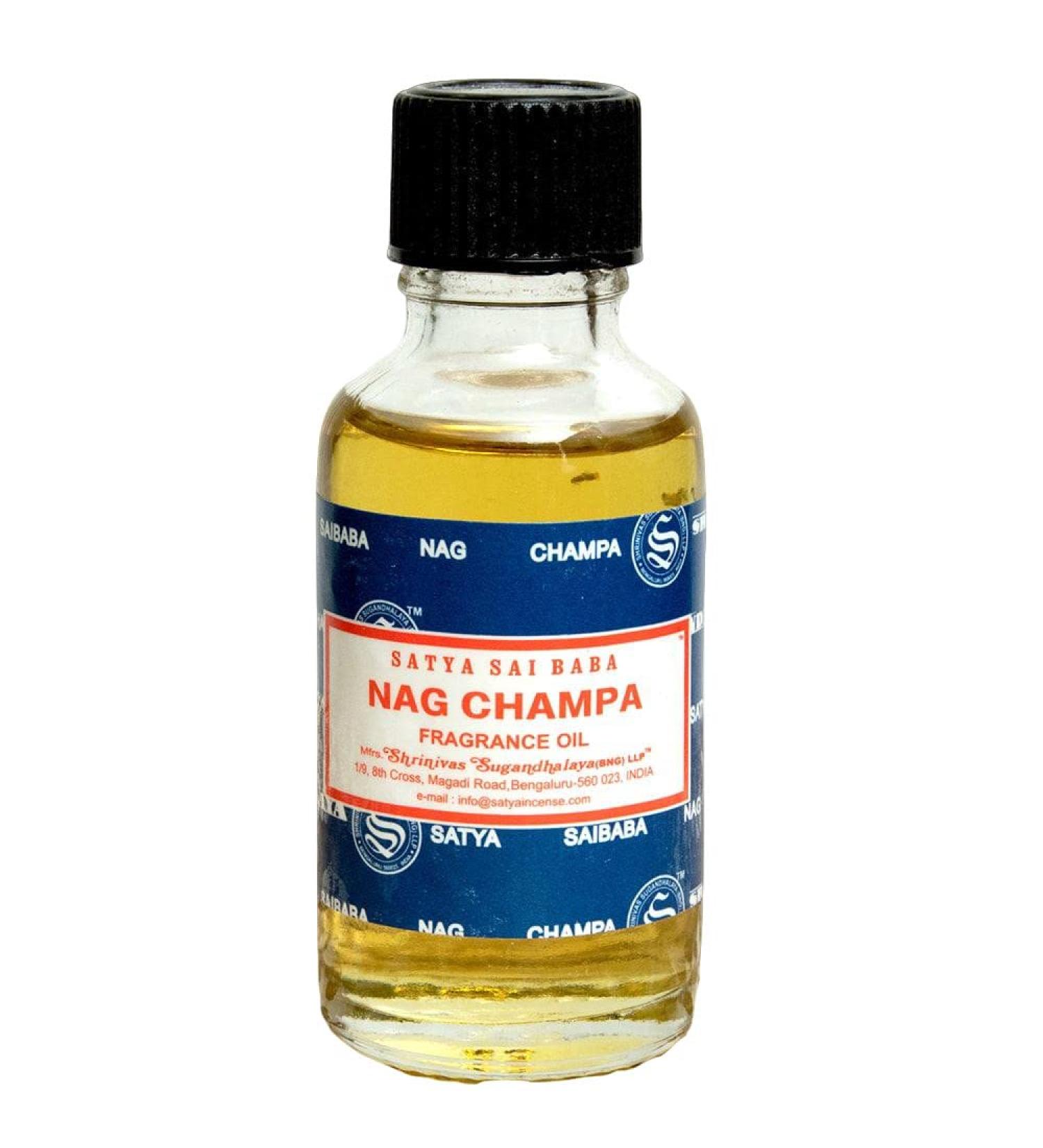Buy Satya Nag Champa Fragrance Oil 1 oz (30 ML) - Authentic Aromatherapy for International Shipping - Buy Online on GoSupps.com