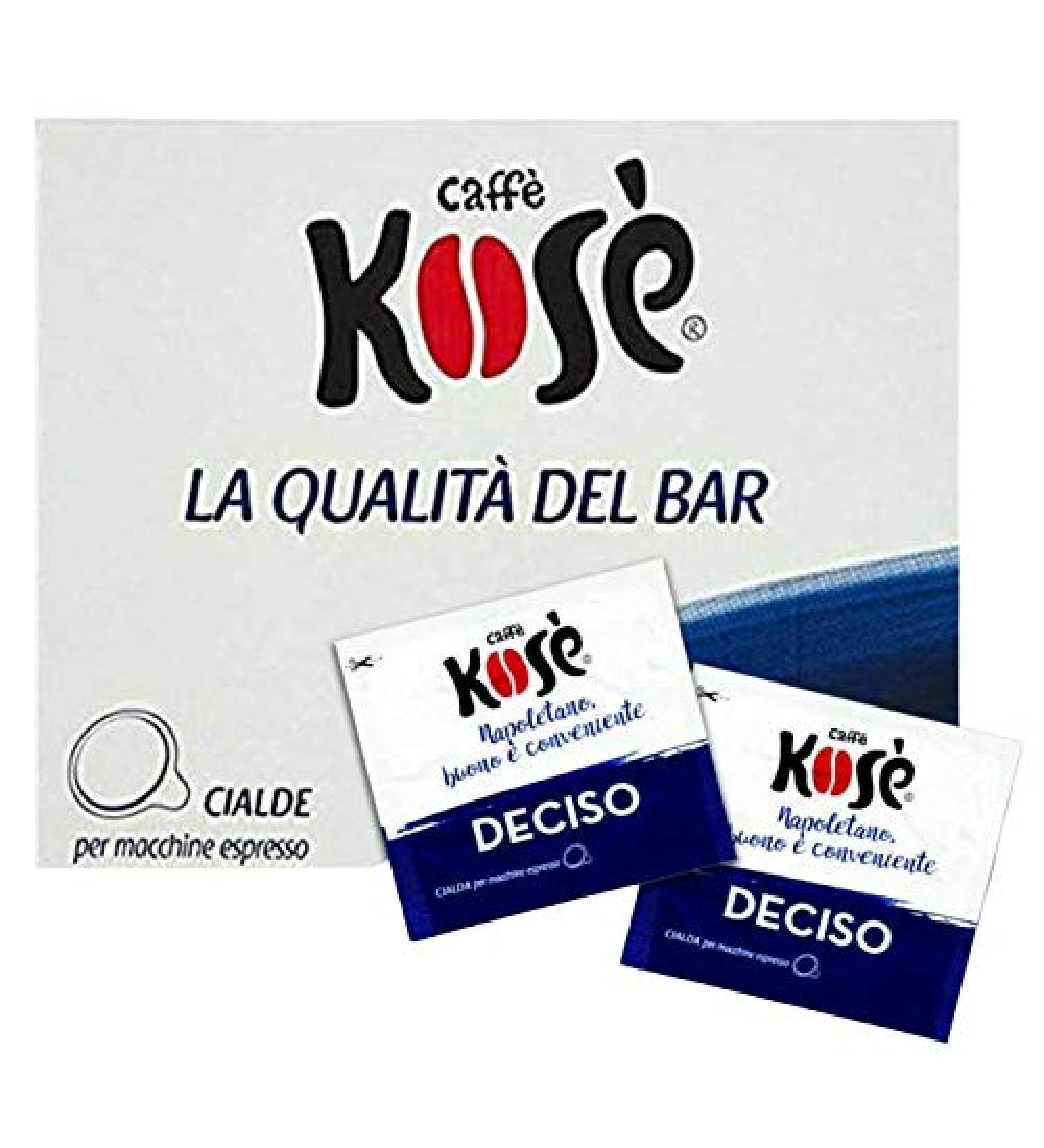  Kimbo COFFEE KOS DECIDED Box of 100 PADS ESE44 7 g - Buy Online on GoSupps.com