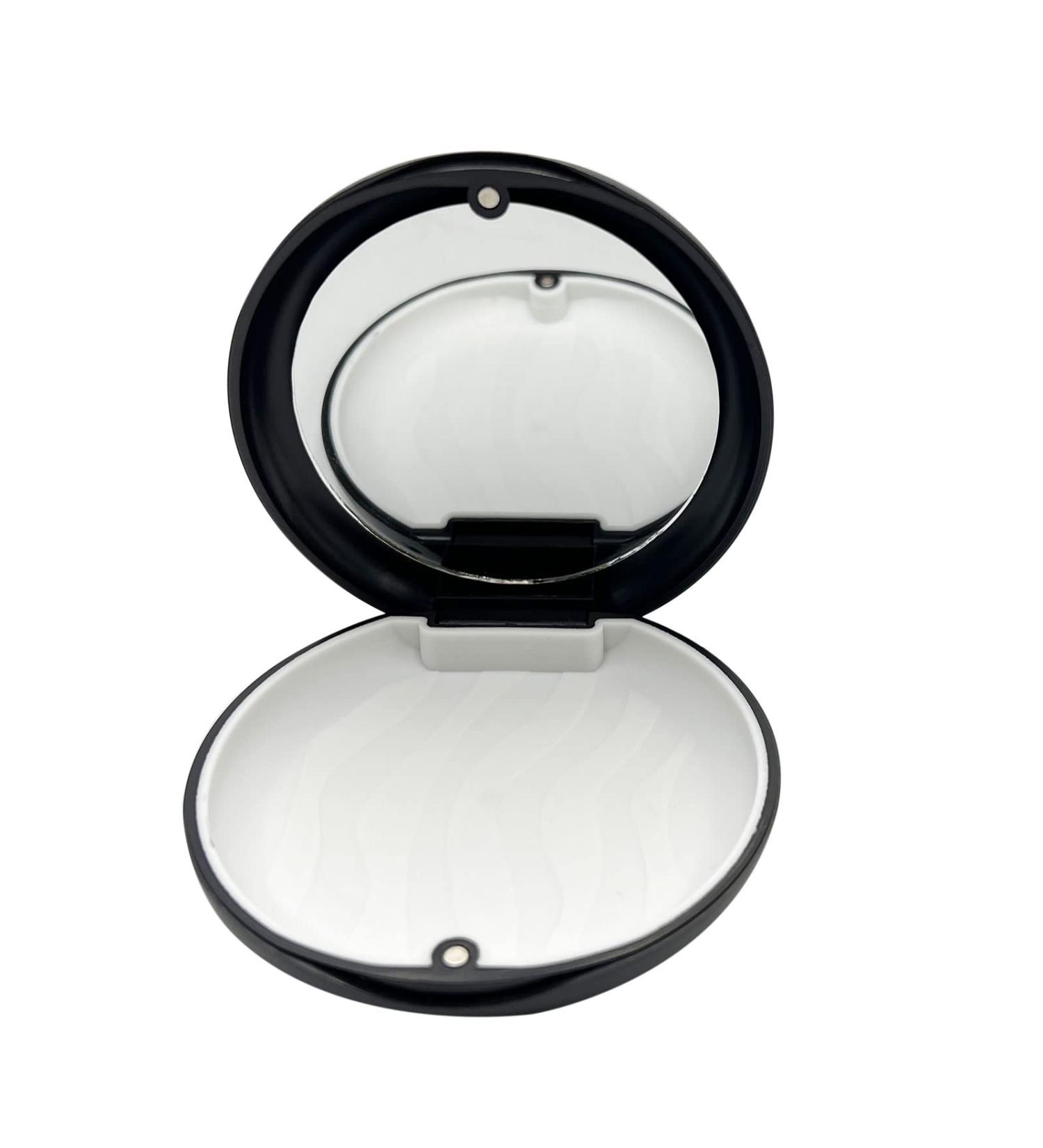 Orthodontic Retainer Case with Mirror - Aligner Case Box Black | Durable & Stylish 1 Piece - Buy Online on GoSupps.com