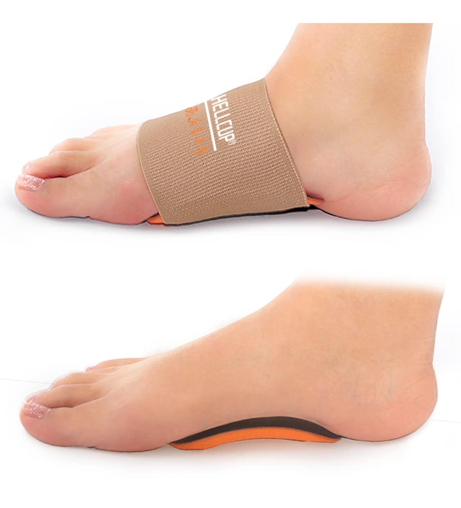 2022 Update: Compression Arch Support Sleeves for Plantar Fasciitis, Heel Spurs, Flat Feet - Copper Bandage Brace for Pain Relief (Beige, Sizes W 9-11.5 / M 8-10.5) - Buy Online on GoSupps.com