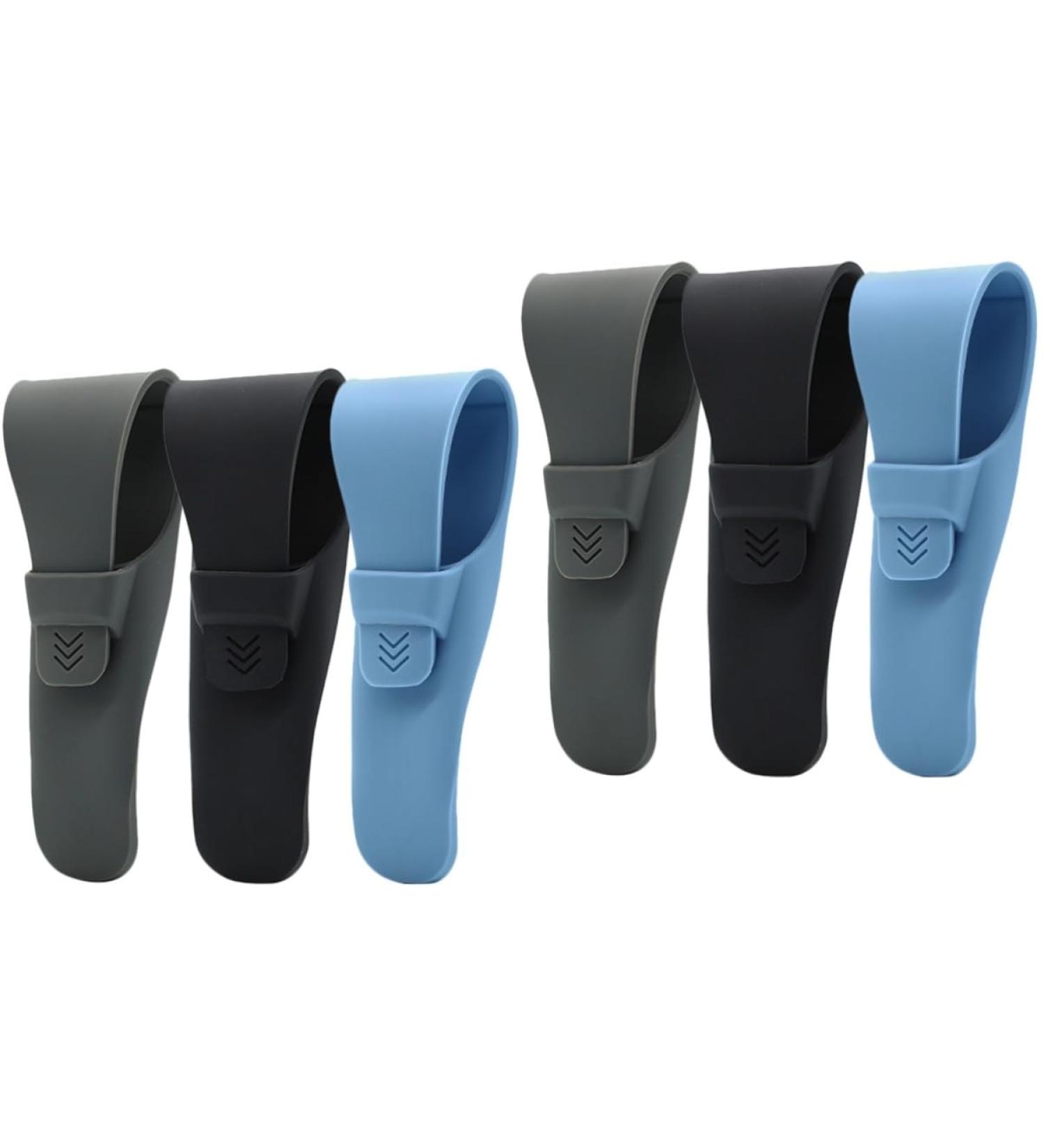 Shop Minkissy 6-Part Hand Razor Set & Travel Case | Men's Safe Silicone Shaving Cover & Protective Bag - Buy Online on GoSupps.com