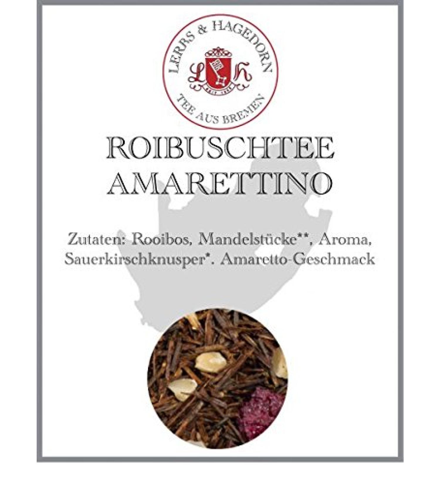  Lerbs & Hagedorn Lerbs & Hagedorn Rooibos Tea with Almonds | Almond Pastry Approx. 2 kg (162 l) Rooibos tea almond pieces freeze-dried sour cherry pieces - Buy Online on GoSupps.com