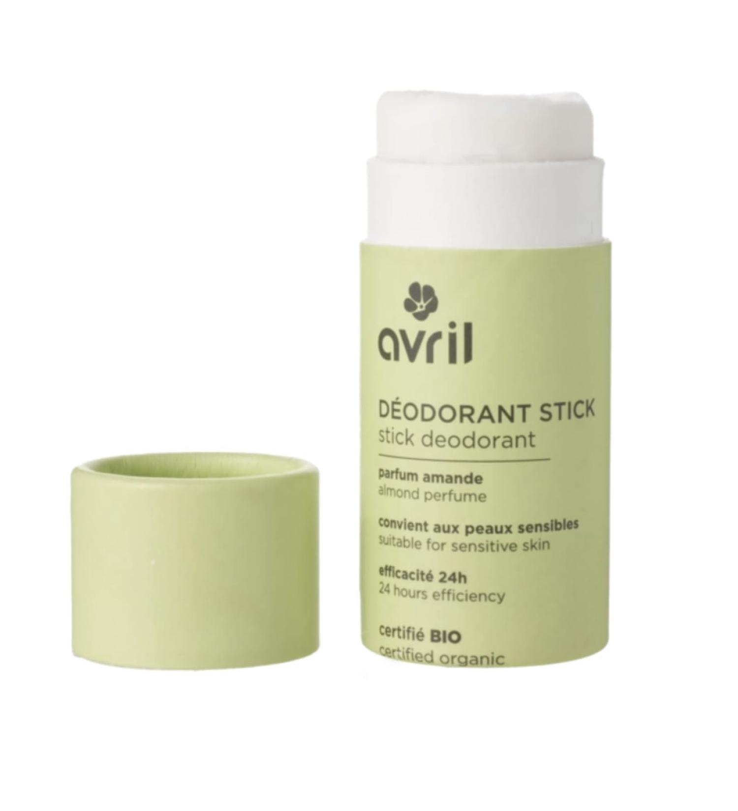 Avril D odorant Solide la Bergamote et Huile de Coco Bio