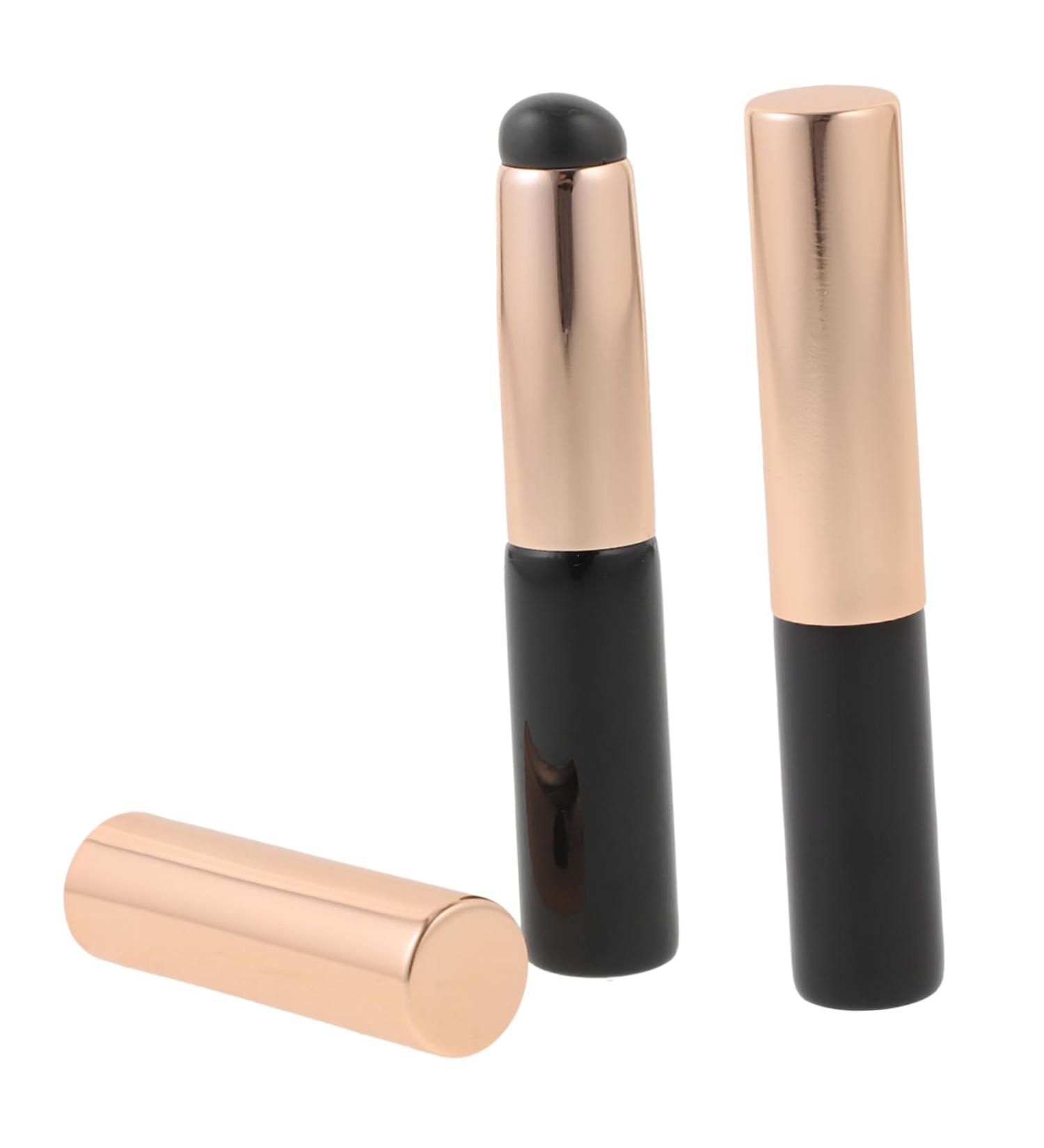 HAPINARY Round Head Silicone Lip Brush Lipstick Brush Lip Cream Brush Silicone Cosmetics Brush Lipstick Applicator Lip Balm Sponge Makeup Brush Eyeshadow Brush Miss Mini Lip Mask Wood - Buy Online on GoSupps.com