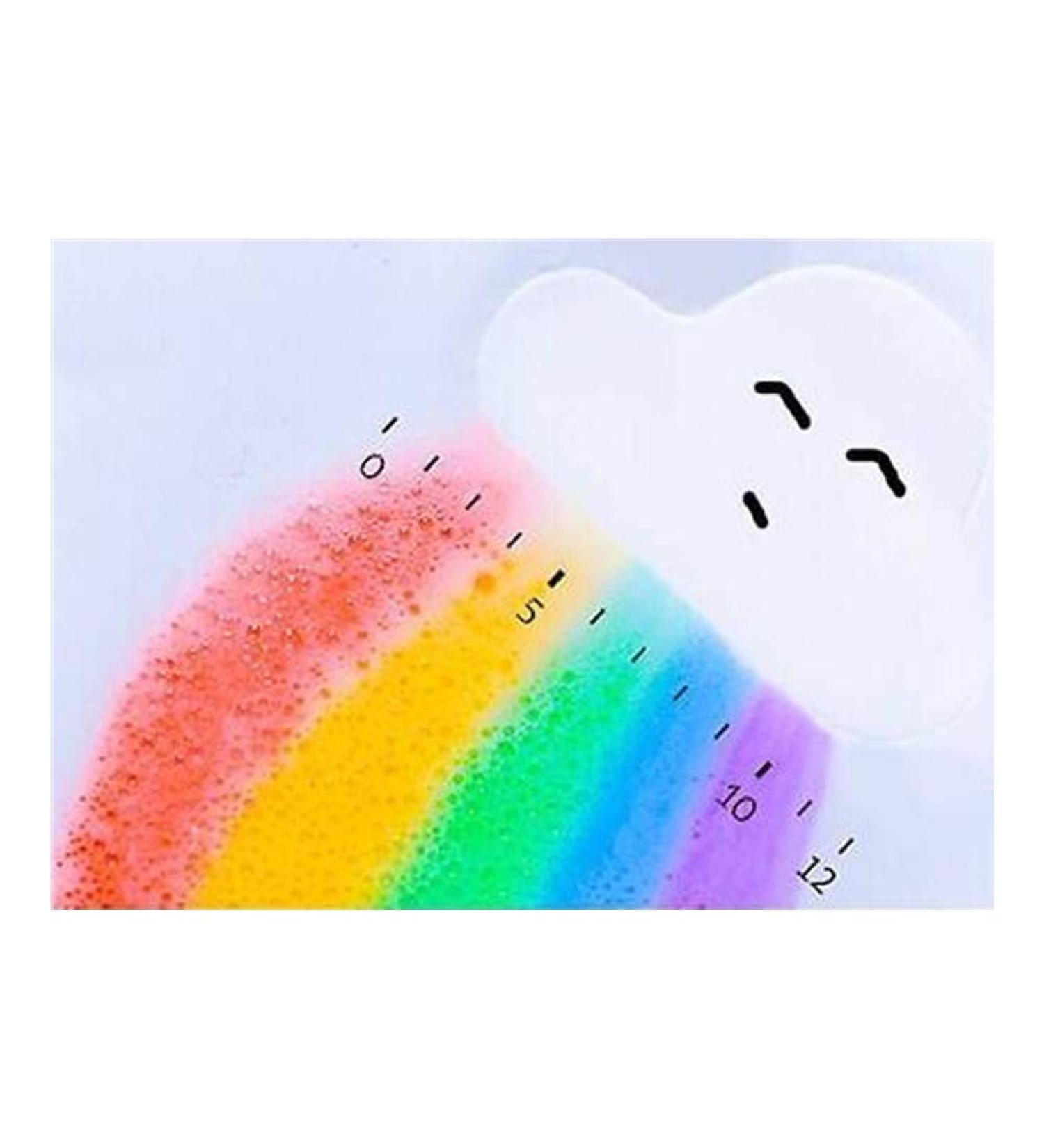 Ztoone Rainbow Cloud Bath Bomb - Vibrant Rainbow Colors for Pool & Whirlpool | Moisturizing Gift for Women & Girlfriends - Buy Online on GoSupps.com