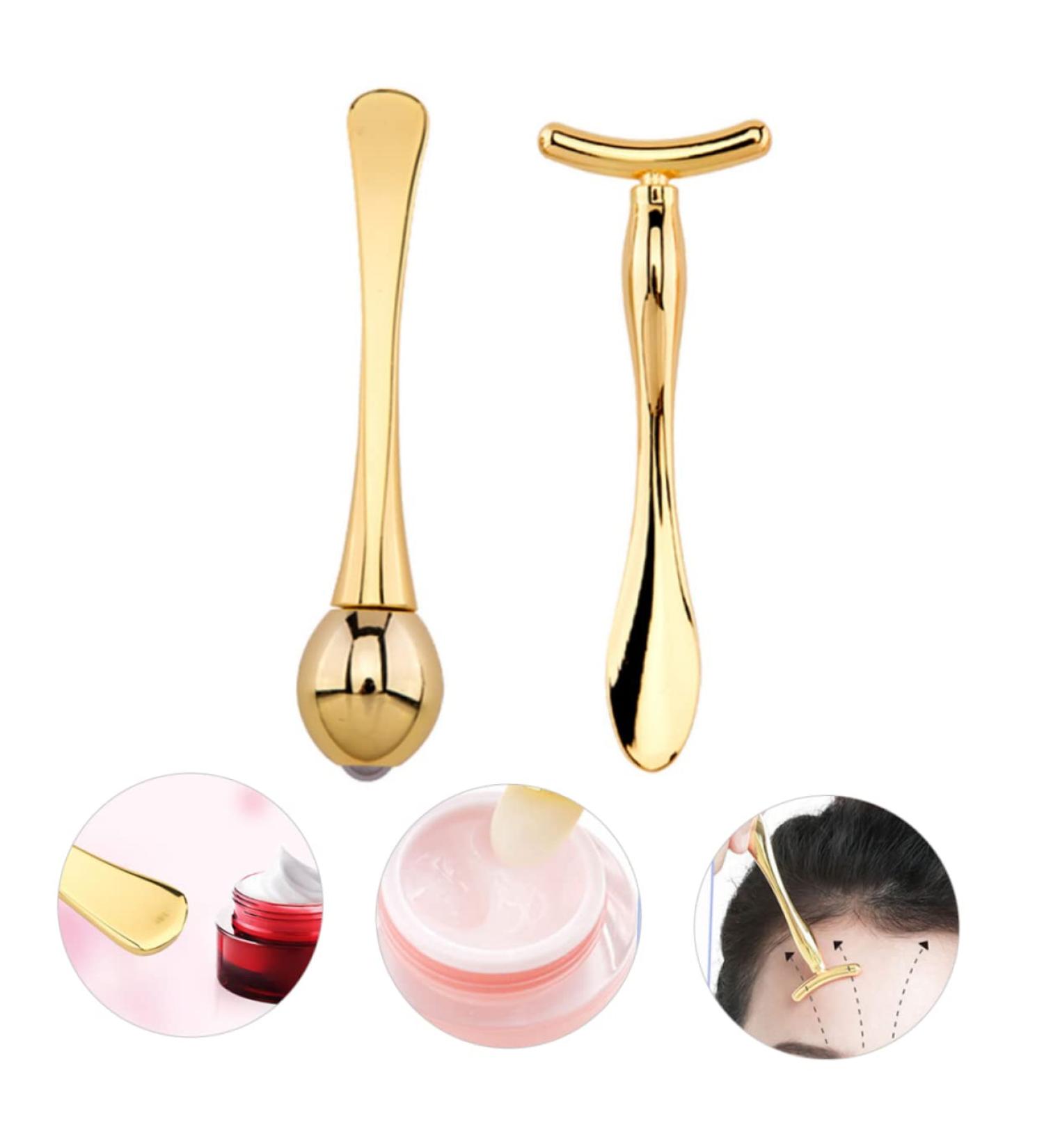 Buy Eye Roller Head T-bar Set for Crafts | Face & Eye Rub Transfers - Wrinkle Relief & Beauty Tool - Buy Online on GoSupps.com
