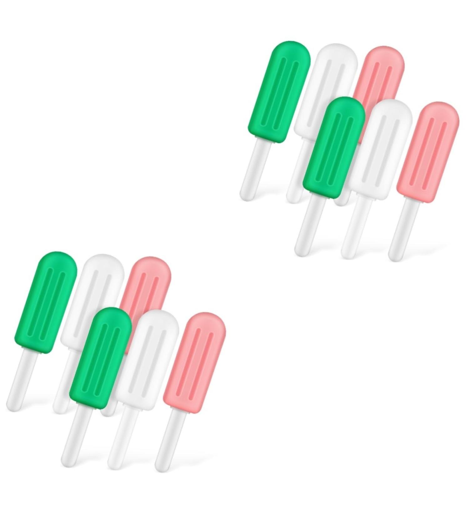 Minkissy Silicone Chewing Monks - 12 Pack Adult Braces Accessories with Handle | Toothing Gum & Aligners - Buy Online on GoSupps.com