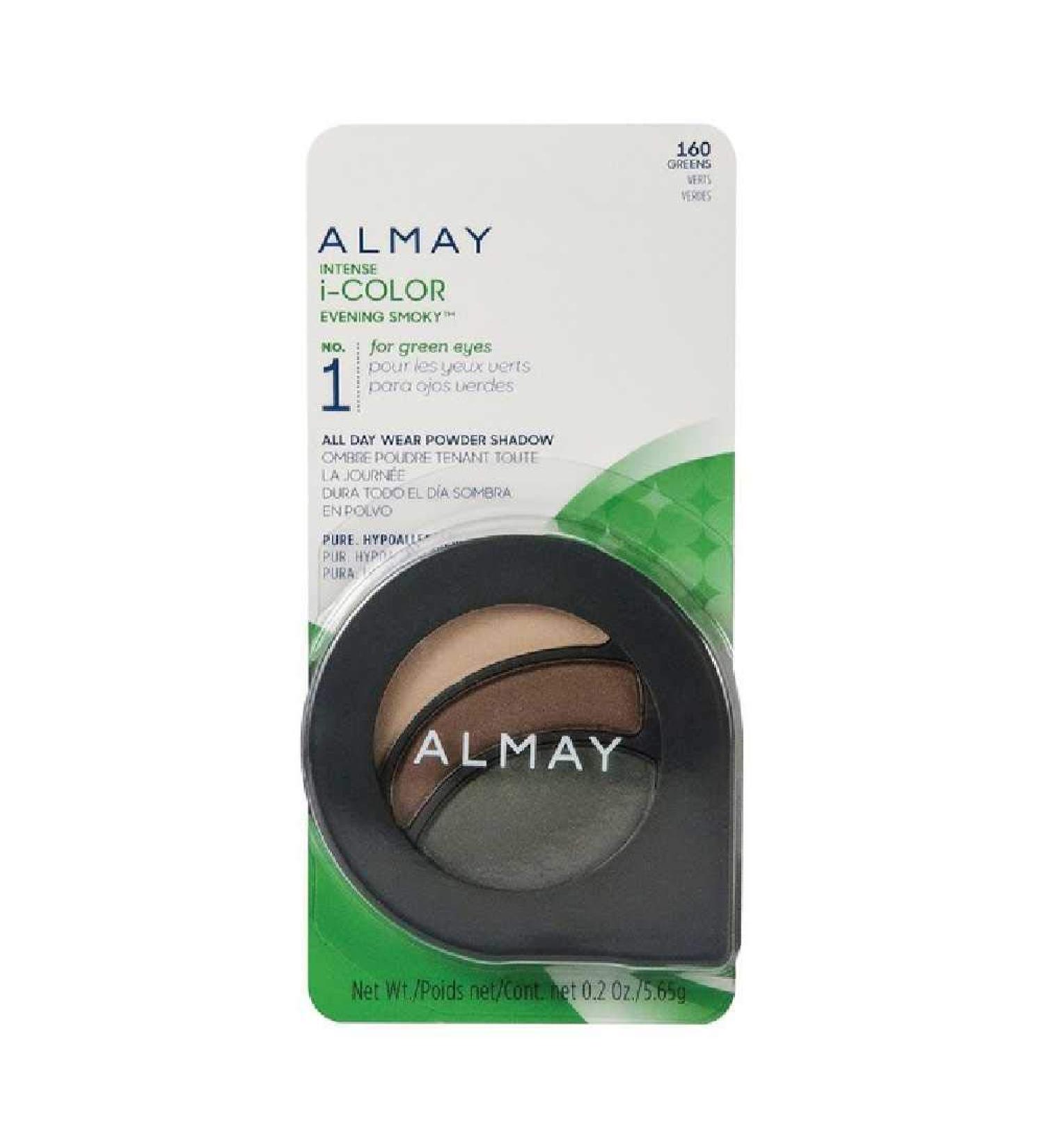 Almay Intense i-Color Evening Smoky Greens - Shop Now for Dramatic Eye Makeup - Buy Online on GoSupps.com