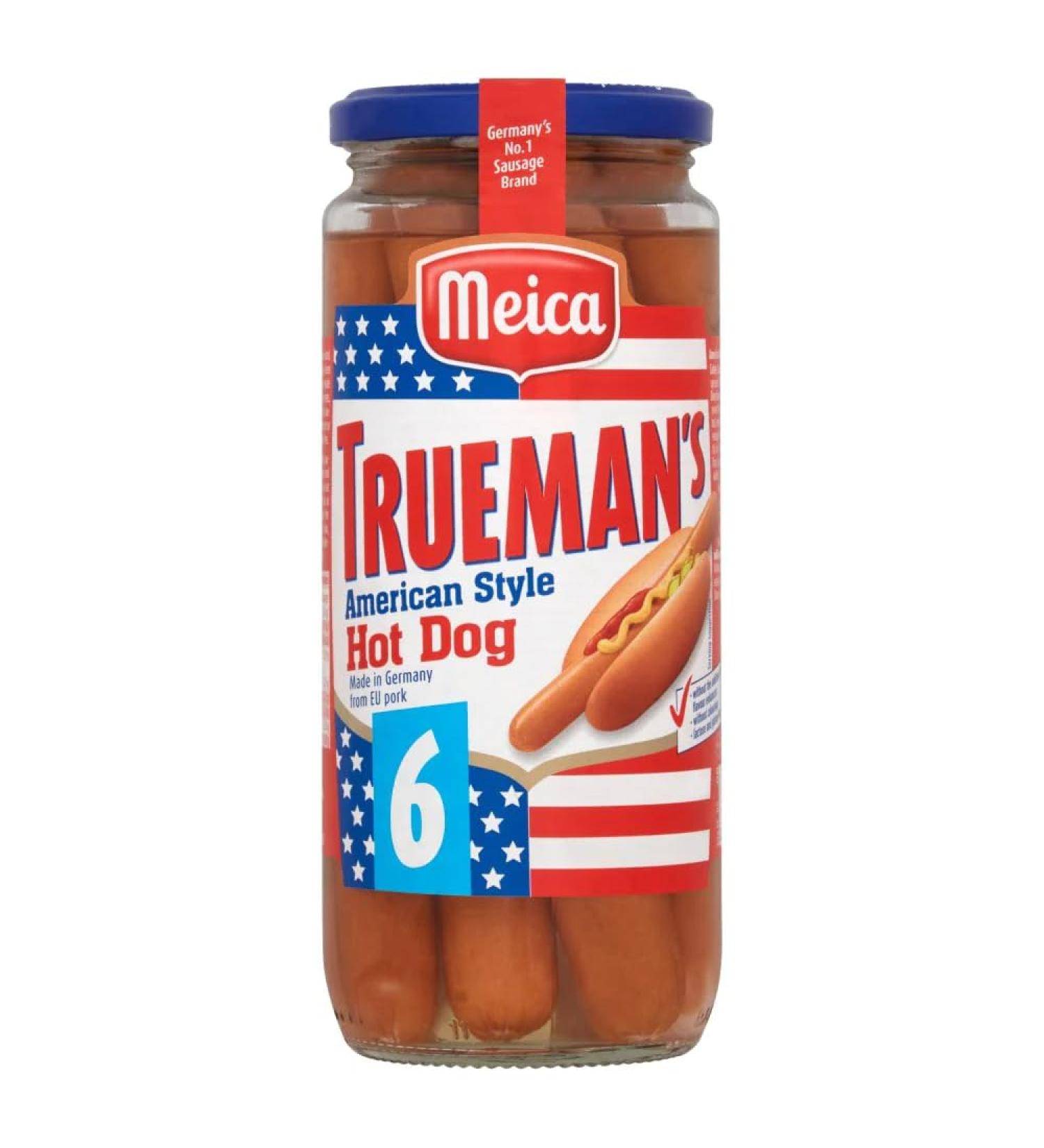 MASMeica Trueman's 6 American Style Hot Dog 540g-Food
