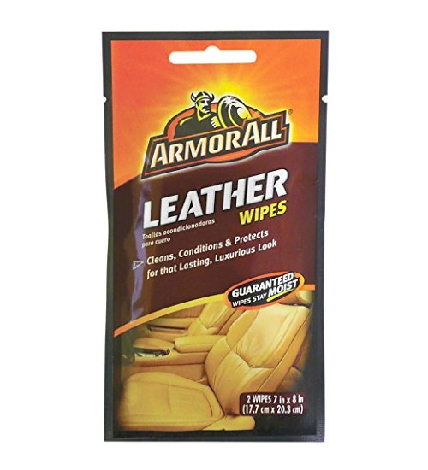 Armor All Cleaning Wipes for all Your Car Surface (Leather Wipes)