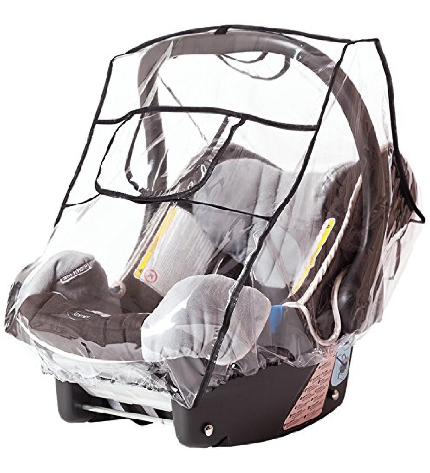 Sunnybaby 20022- Universal Rain Cover Rain Protection Comfort Plus for baby seats baby car seat baby carrier bowls (e.g. Maxi Cosi Cybex R mer Hauck) |Contact window with storm -resistant protective flap
