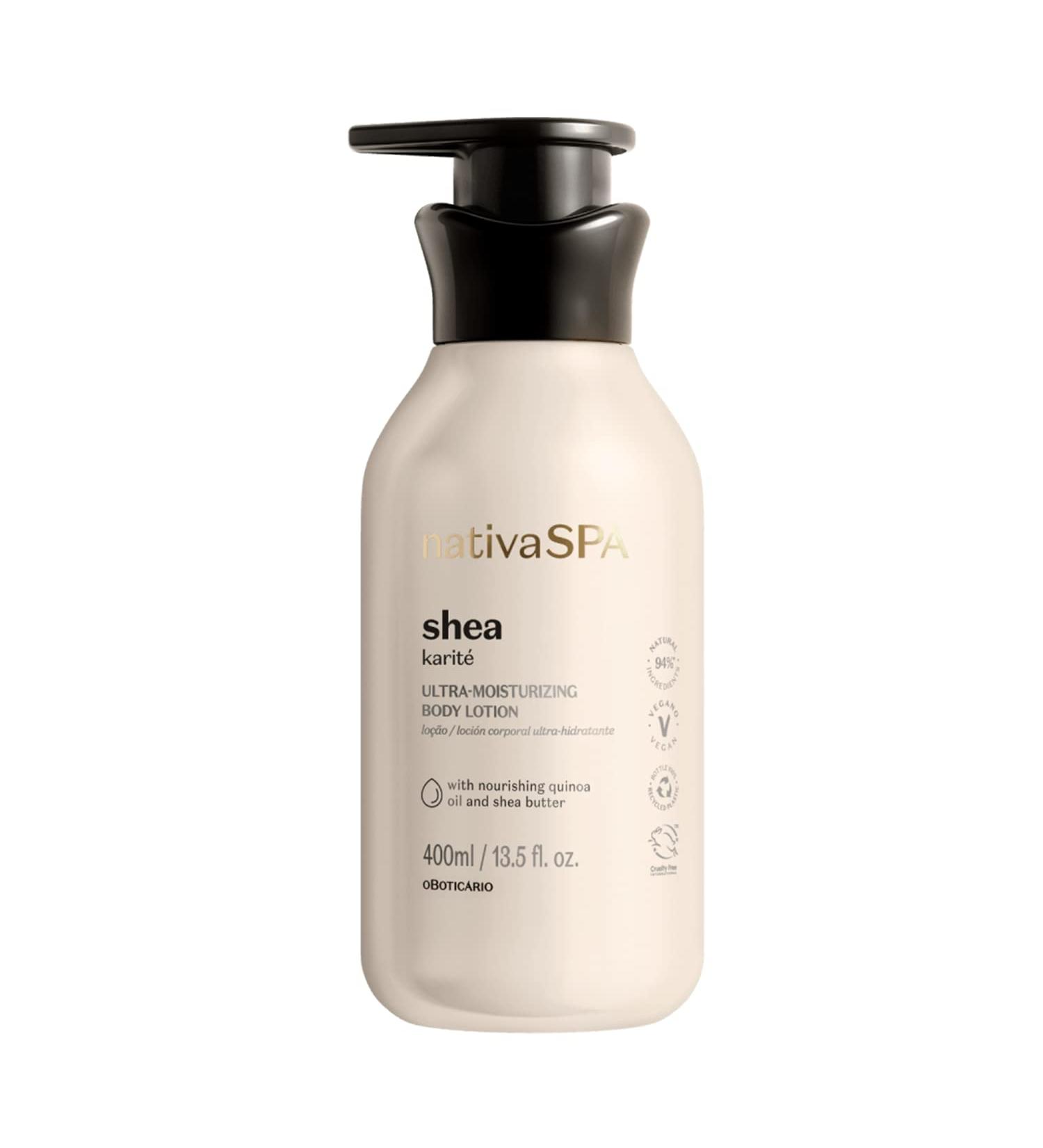 Shea Butter Body Moisturizer - NATIVA SPA | O BOTICARIO | Luxurious Hydration for All Skin Types - Shop Internationally at BOUTIQUEB - Buy Online on GoSupps.com