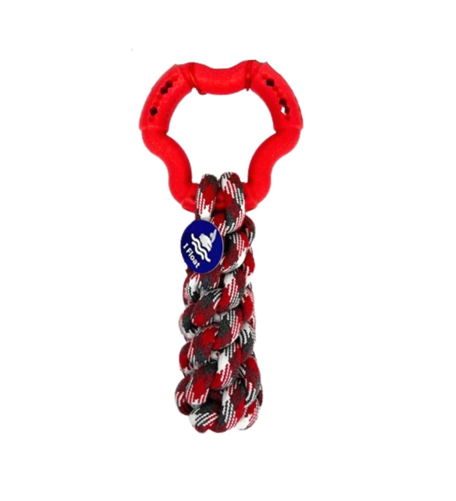 Fetch And Float Dog Toy Chuck And Fetch Rope Strong & Durable Rope & Disk - Buy Online on GoSupps.com