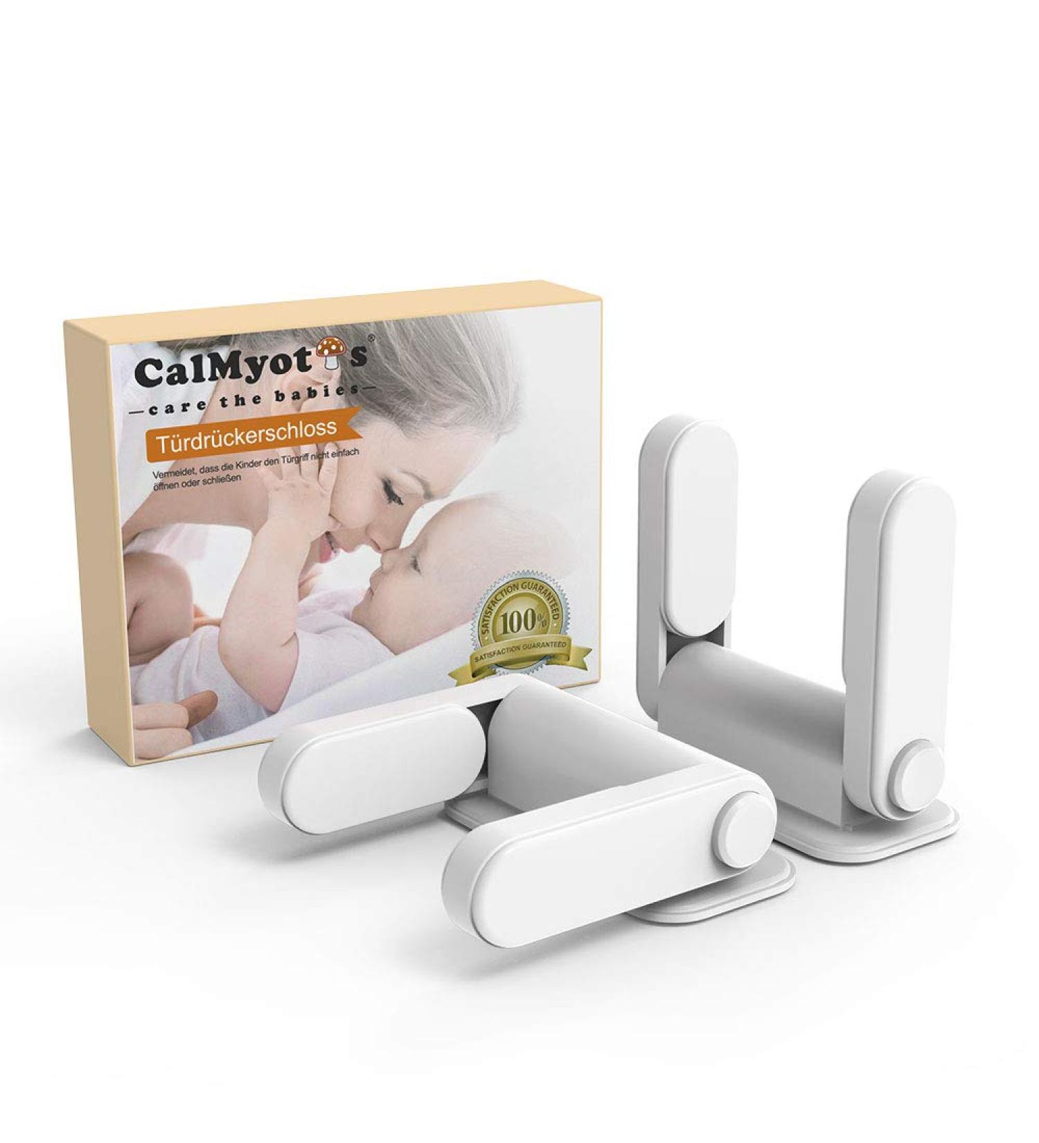 Child-Safe Door Handle Lock - Childproof Window Locks for Toddlers & Babies - No Drilling - 2 Pack Secure Home Protection - Buy Online on GoSupps.com