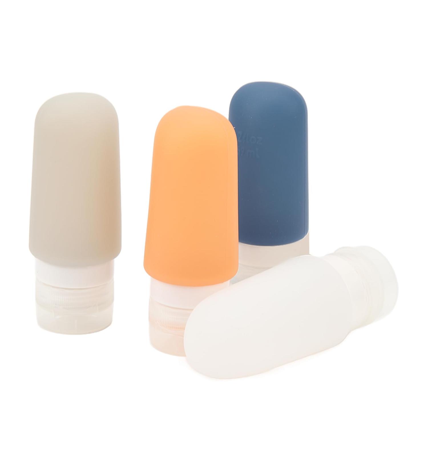 GYZOUKA Travel Container Set 59ML Eco-Friendly Wear-Resistant Silicone Travel Container Compact for Shower Gel - Buy Online on GoSupps.com