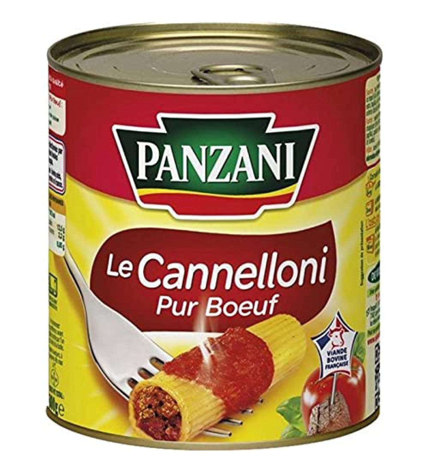 PANZANI Panzani Le Cannelloni Pure Beef 800g (Pack of 6)