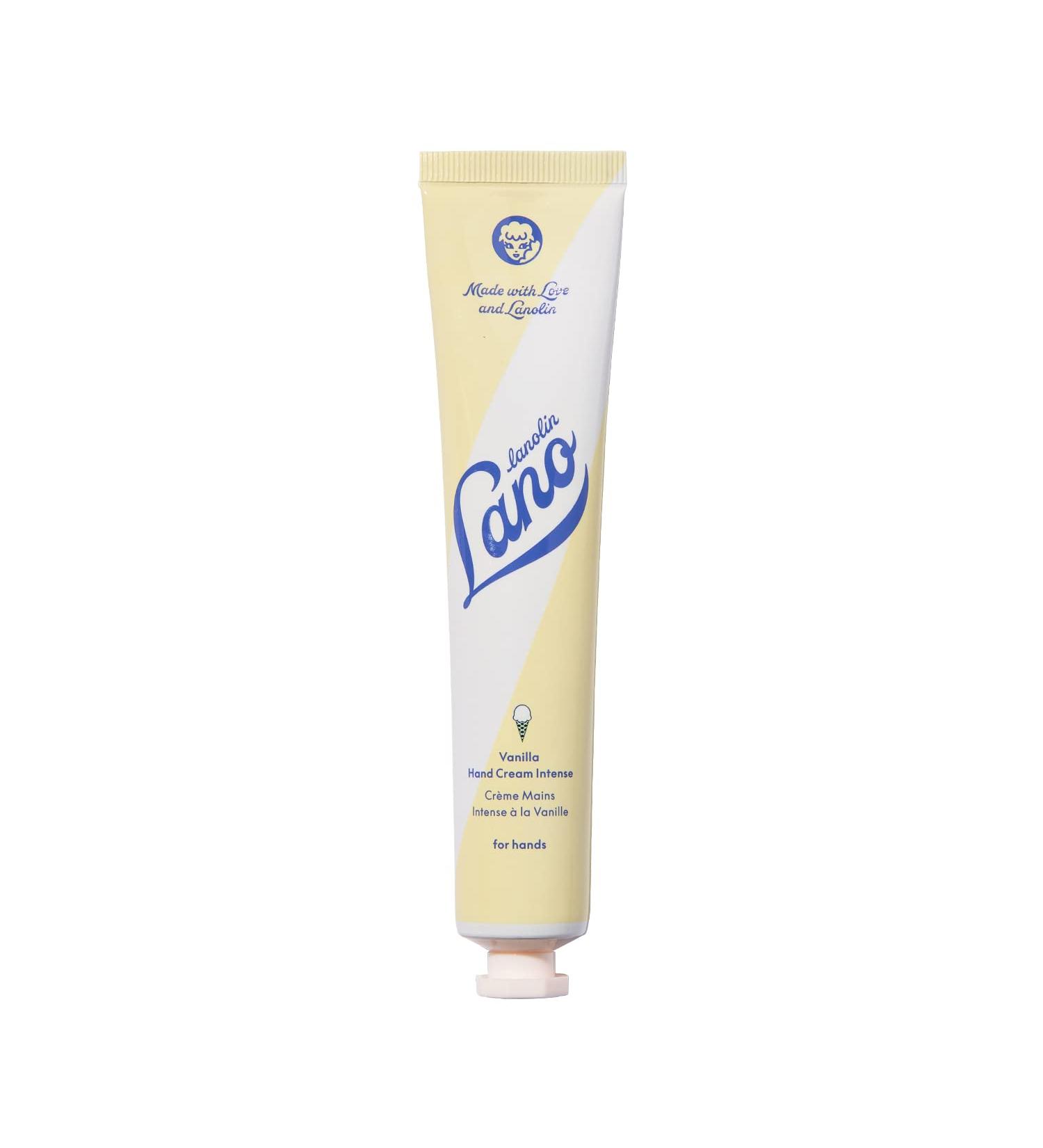 Lano Vanilla + Lanolin Intense Hand Cream - Hydrating Dry Hands Treatment & Cuticle Cream with Triple Lanolin, Vitamin E & Shea Butter - 1.69 oz - Buy Online on GoSupps.com