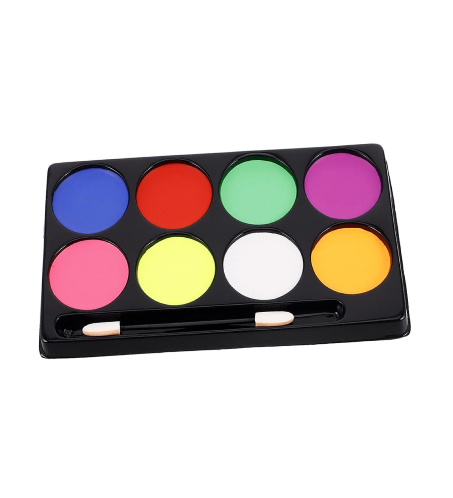  EPIGEIST 8-Color Face Oil Makeup Palette Easy to Use and Clean Makeup Cream for Cosplay - Buy Online on GoSupps.com