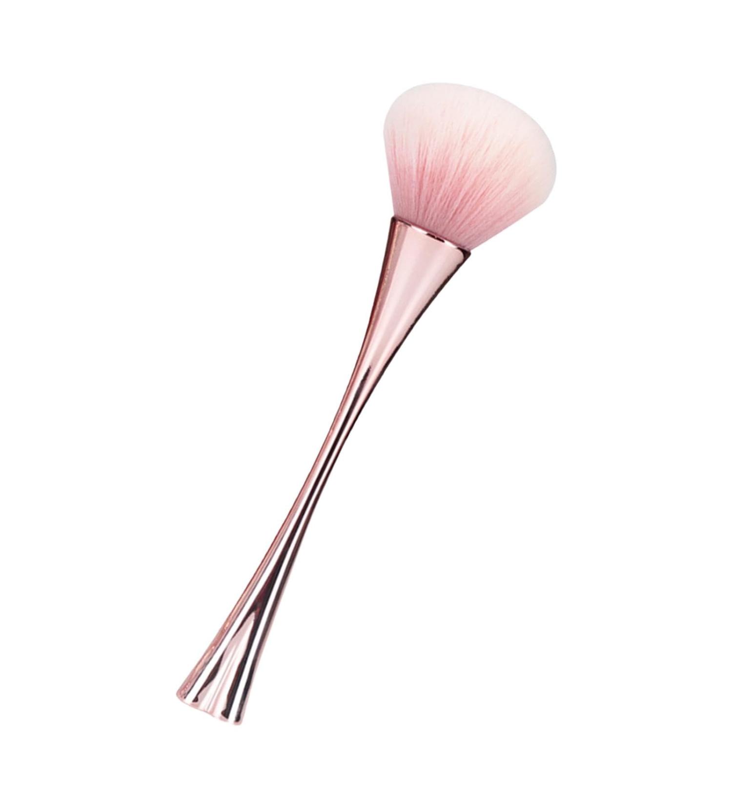 Setting Powder Brush Large Standing Blush Makeup Brush | Brush Brush Cosmetic Brushes Face Makeup Brush for Women Girls Supplies Standing four-leaf clover makeup brush gold + PVC - Buy Online on GoSupps.com