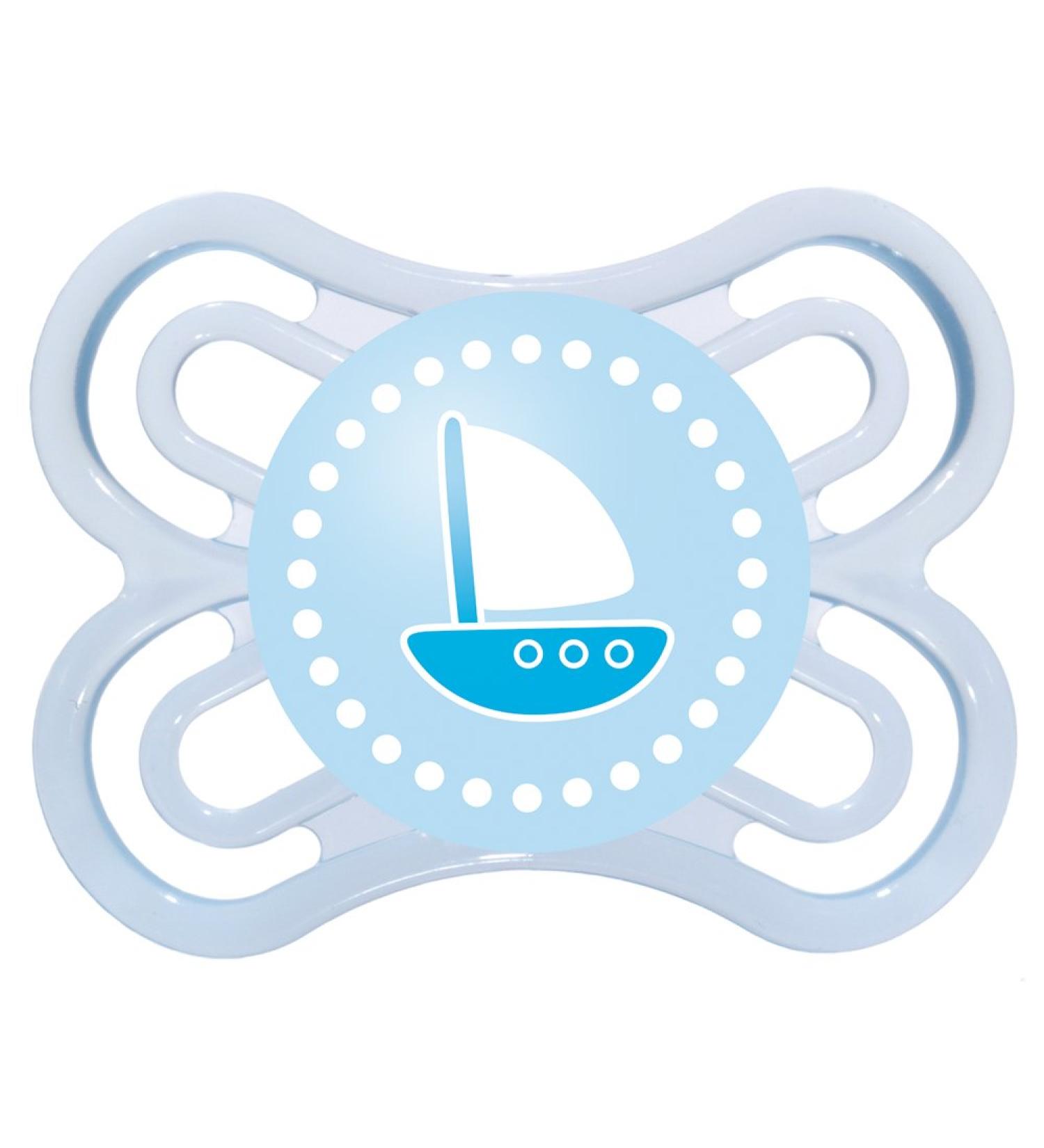 MAM Perfect Silicone Pacifier - Pink 0-6 Months | International Shipping Available - Buy Online on GoSupps.com