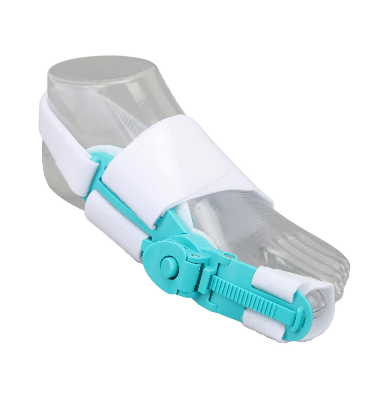 Bunion Corrector Day Night Support for Hallux Valgus Toe Straightener - Adjustable with PU Side Pad and ABS Support (Green) - Buy Online on GoSupps.com