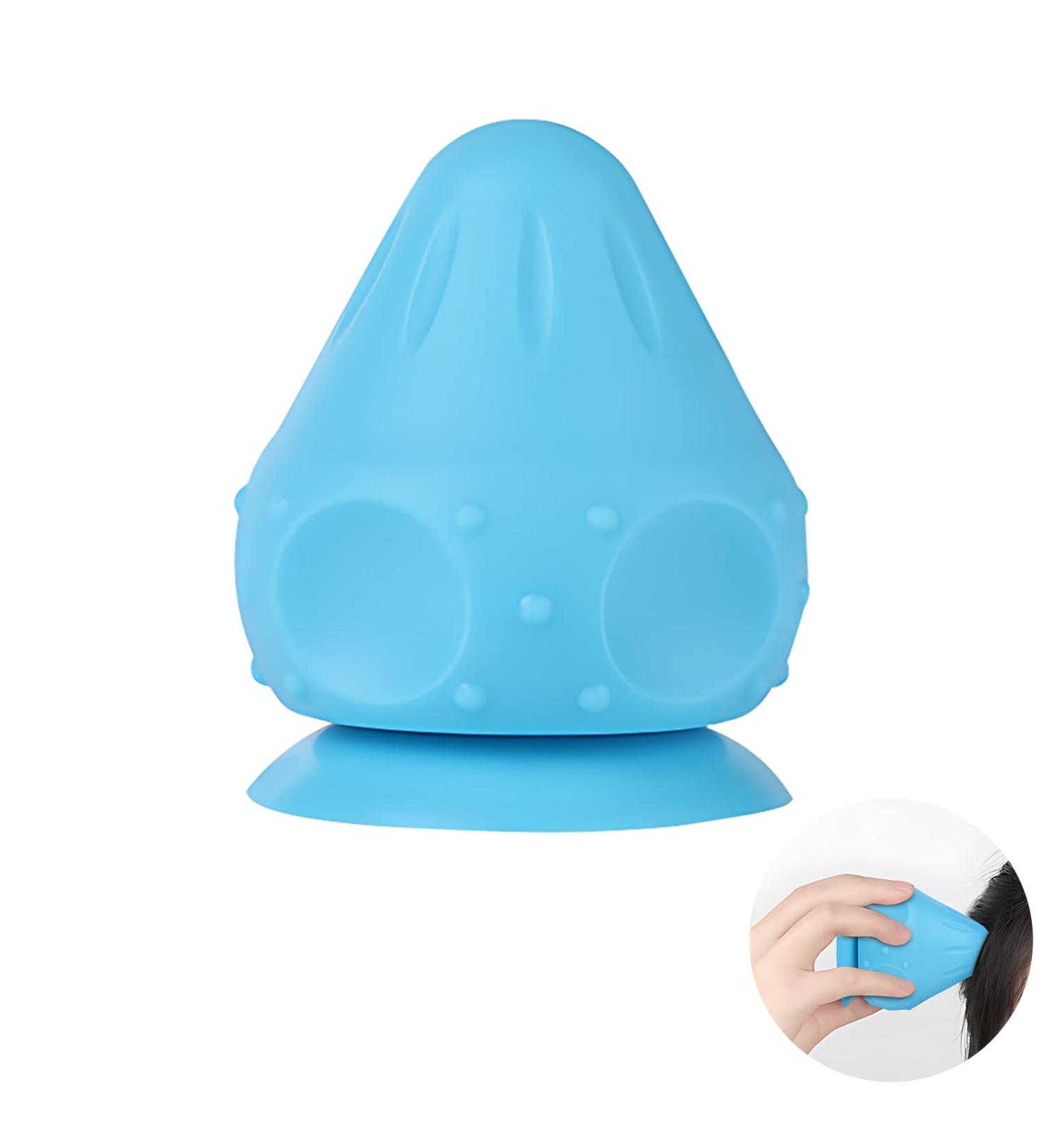 Dawris Trigger Point Presser - Suction Cup Massage Ball for Feet Hands Back & Legs | Fascia Ball Muscle Relief & Fitness Tool (Blue) - Buy Online on GoSupps.com