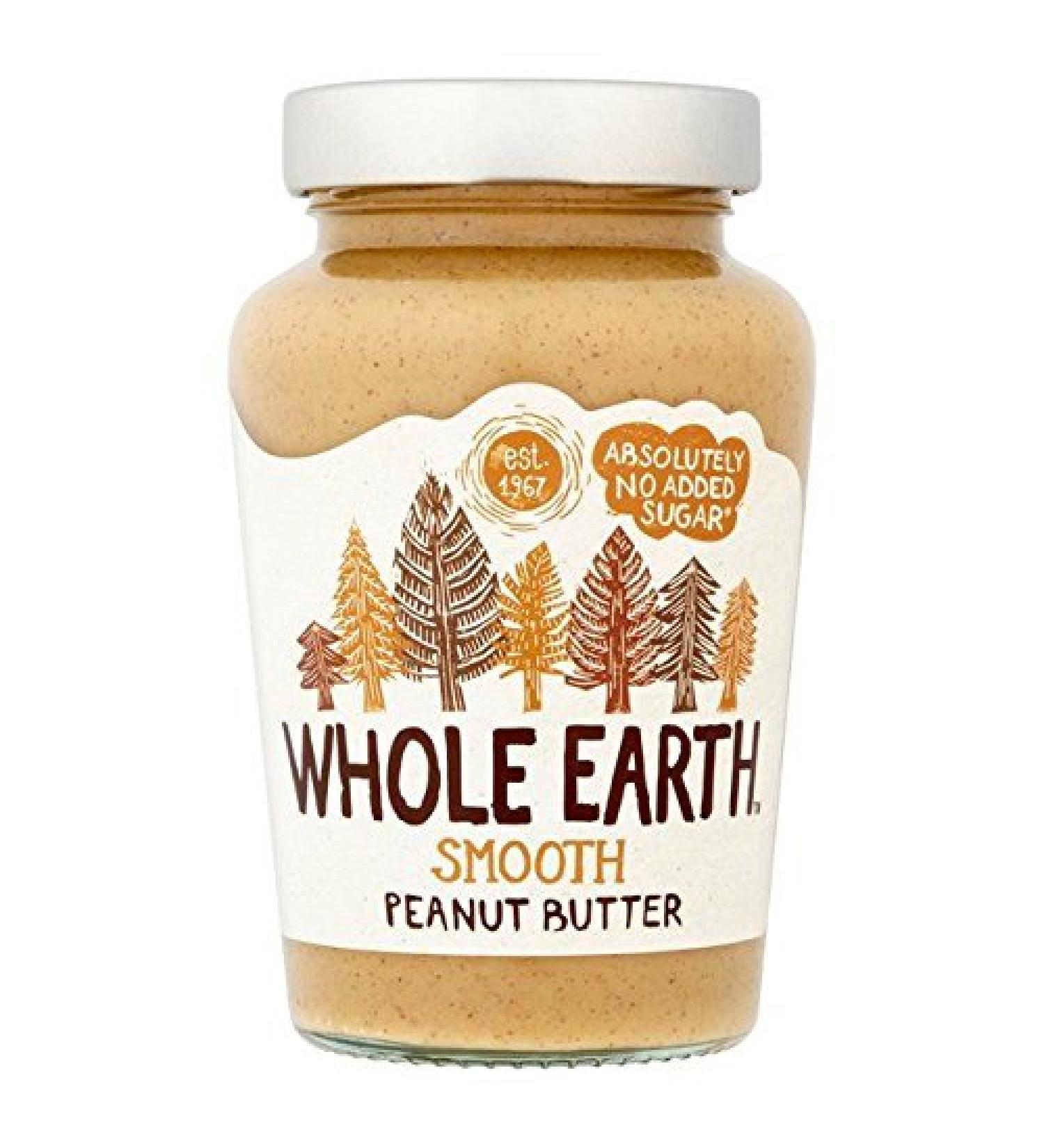 Whole Earth Whole Earth Smooth peanut butter 454g