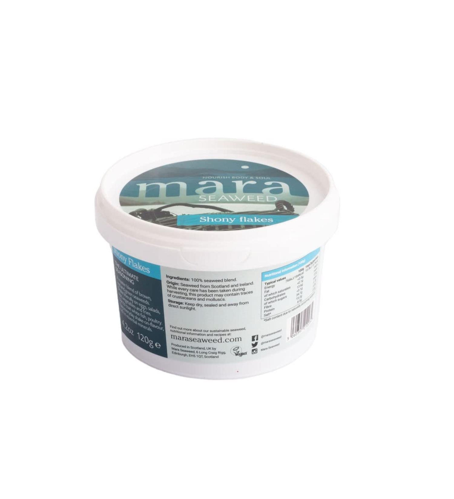 Mara Seaweed Shony 120g Catering Tub - Premium Scottish Seaweed Flavoring - Buy Online on GoSupps.com