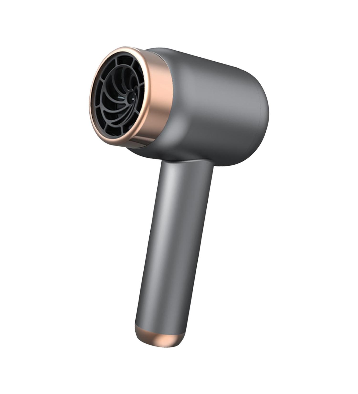 JAYIOLA Travel Hair Dryer Power Professional Hairdryer Lightweight Powerful Bladeless Hairdryer Blow Dryer for Outdoor Hotel Salon grey - Buy Online on GoSupps.com