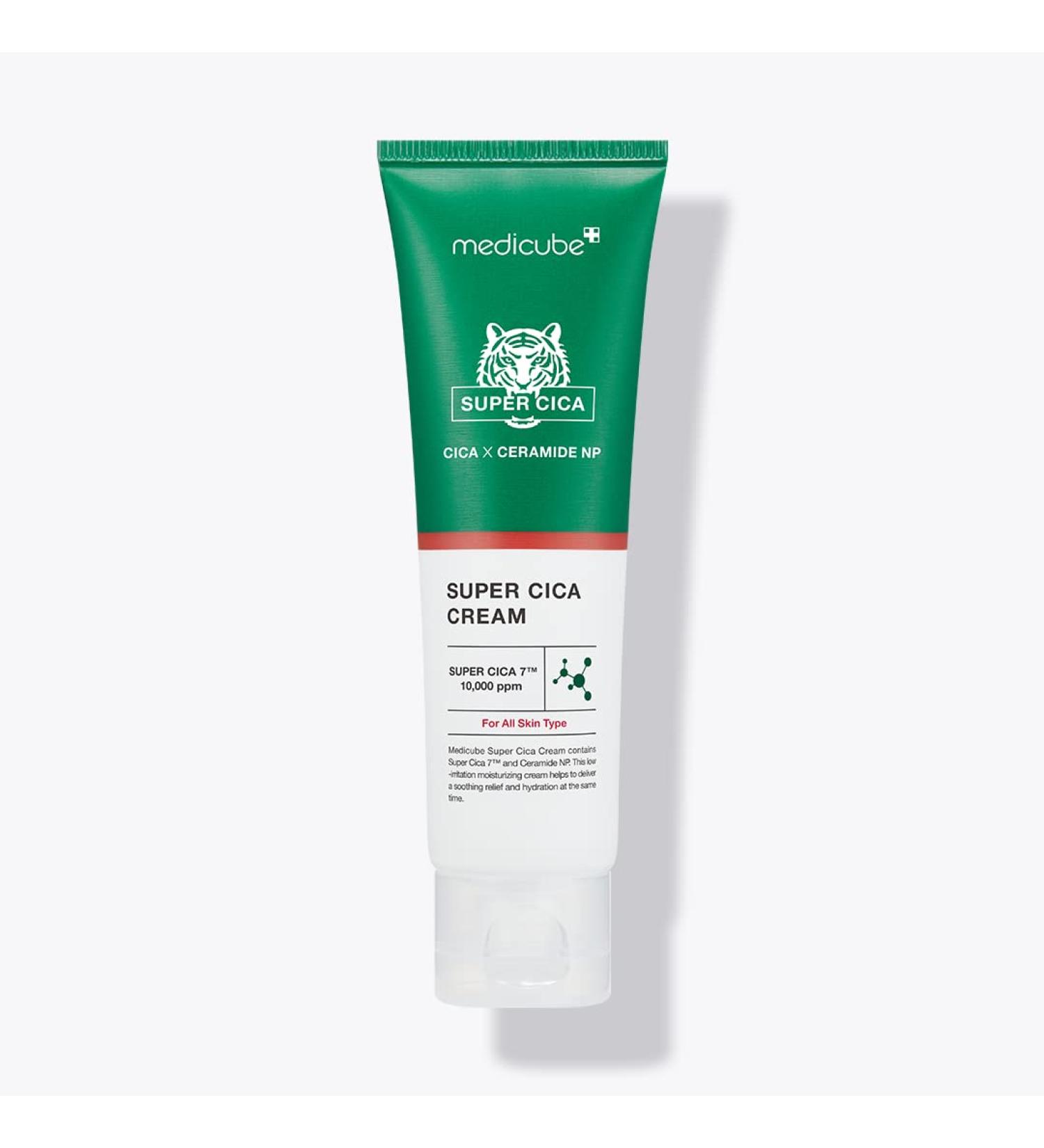 Medicube Super Cica Cream | Vegan Korean Skincare - Moisture Lock & Irritant Protection (1.69fl.oz - Buy Online on GoSupps.com