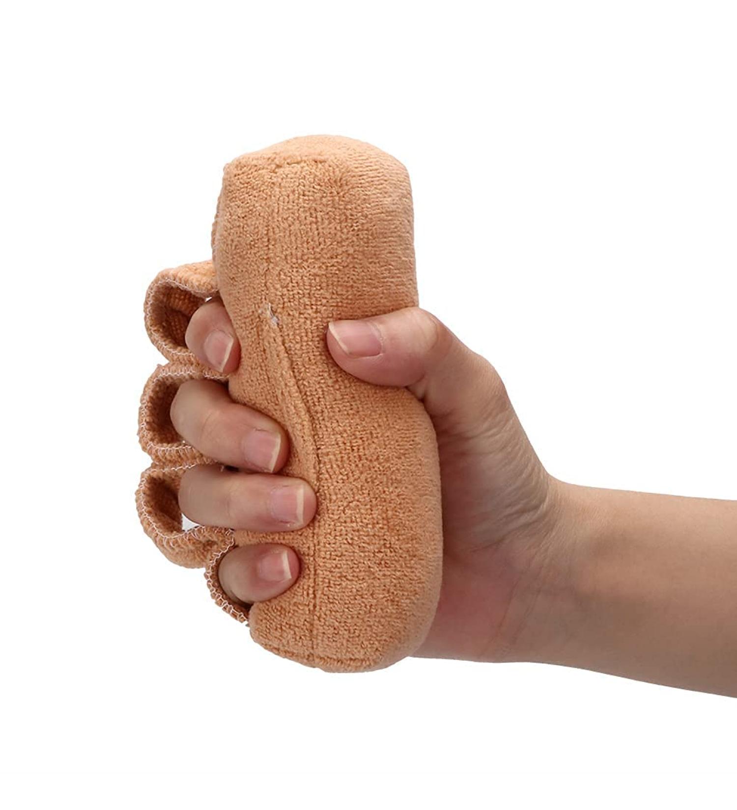 Agatige Cone with finger separator hand and finger aid for elderly bedridden patients Finger care antibedsore brown - Buy Online on GoSupps.com