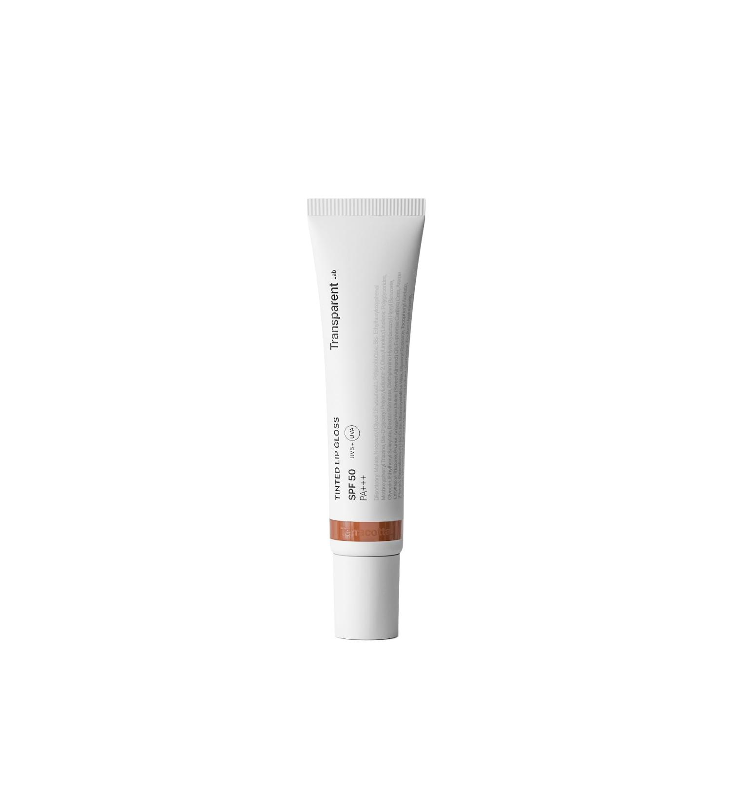 TINTED LIPGLOSS TERRACOTA - Tinted moisturizing lip balm with SPF50 - Buy Online on GoSupps.com