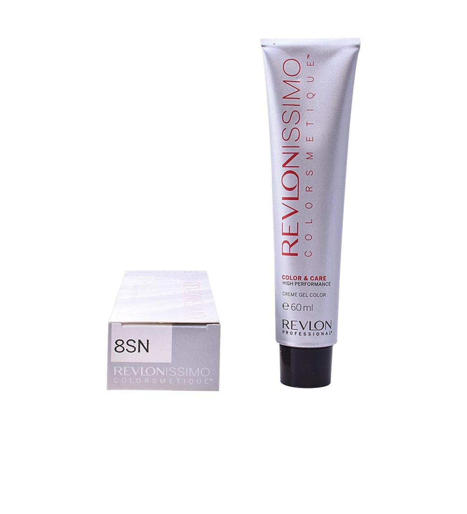 Revlon Professional Revlonissimo Colorsmetique Color & Care Permanent hair color 8sn Hellblond Natur 1 Pack (1 x 60 ml) 8sn Hellblond Natur 60 ml (1 Pack)