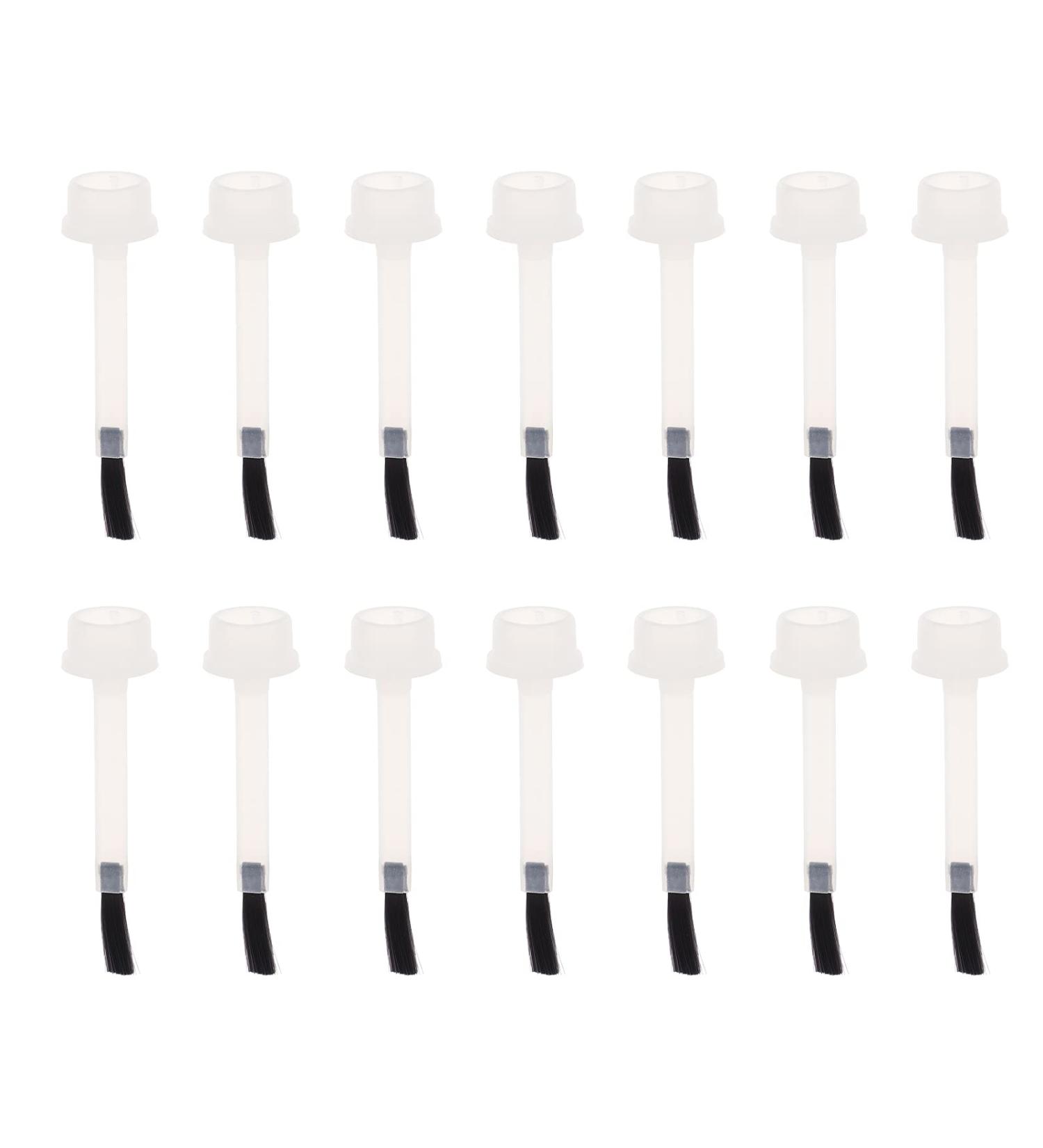 20pcs Mini Nylon Nail Polish Replacement Brush Set - Nail Art Brush 11mm | International Shipping - Buy Online on GoSupps.com