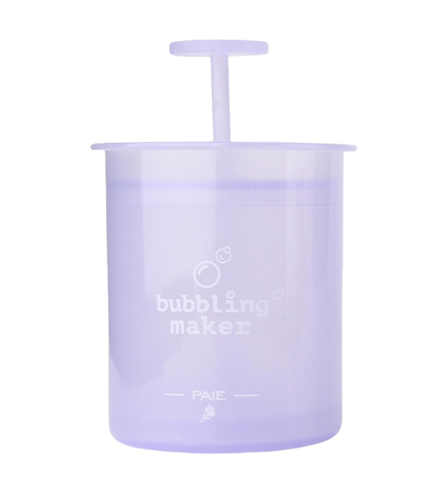Foam Maker for Face Wash - Portable Manual Bubble Foamer Skincare Cleansing Foaming Maker Cleanser Foam Maker Facial Cleansing Tool for Women Purple - Buy Online on GoSupps.com