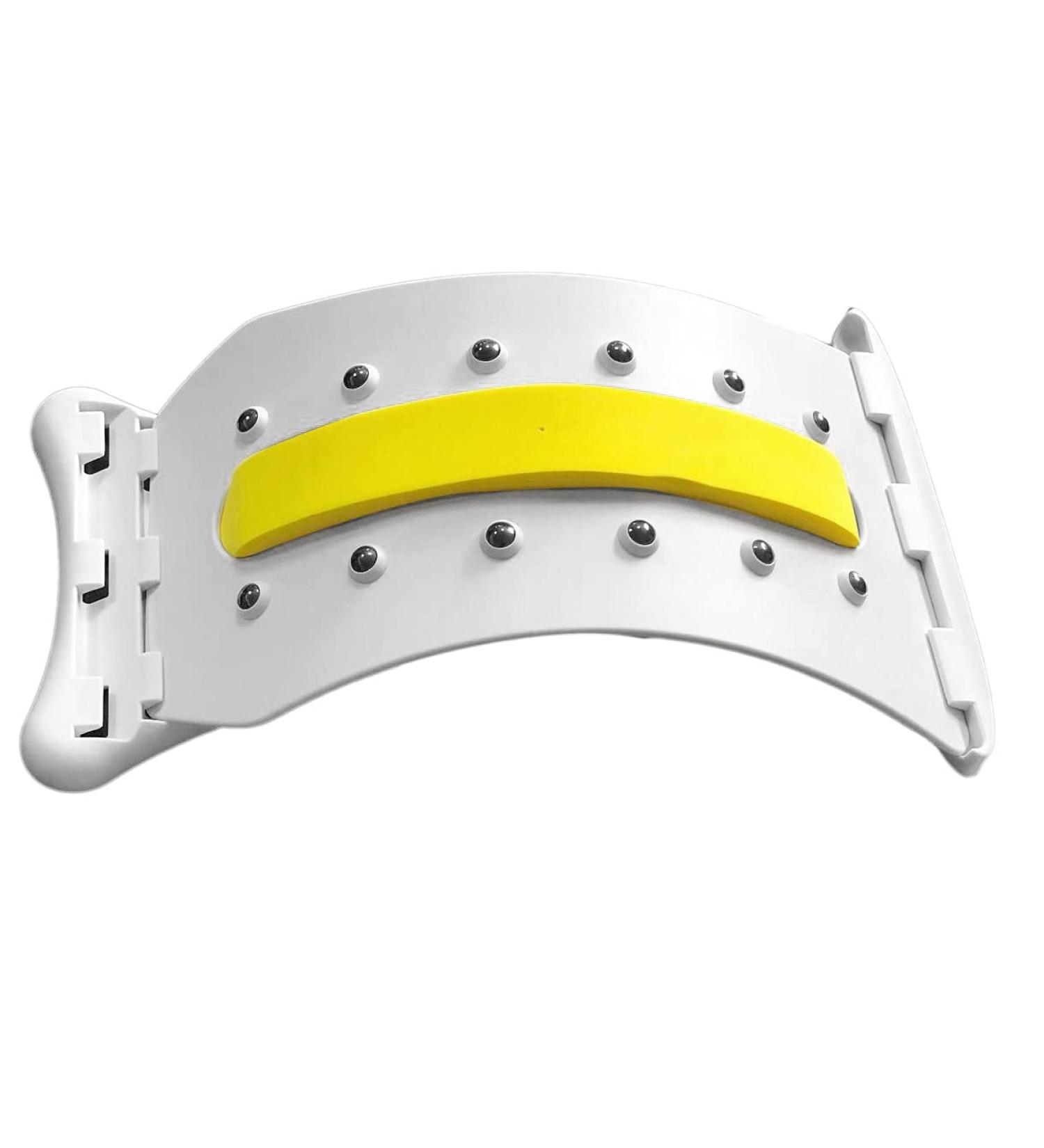 OBHDRIRRY NACH TELDEN - Pain Relief Traction Device for Neck & Shoulder Massage | Yellow & White Relaxation Support - Buy Online on GoSupps.com